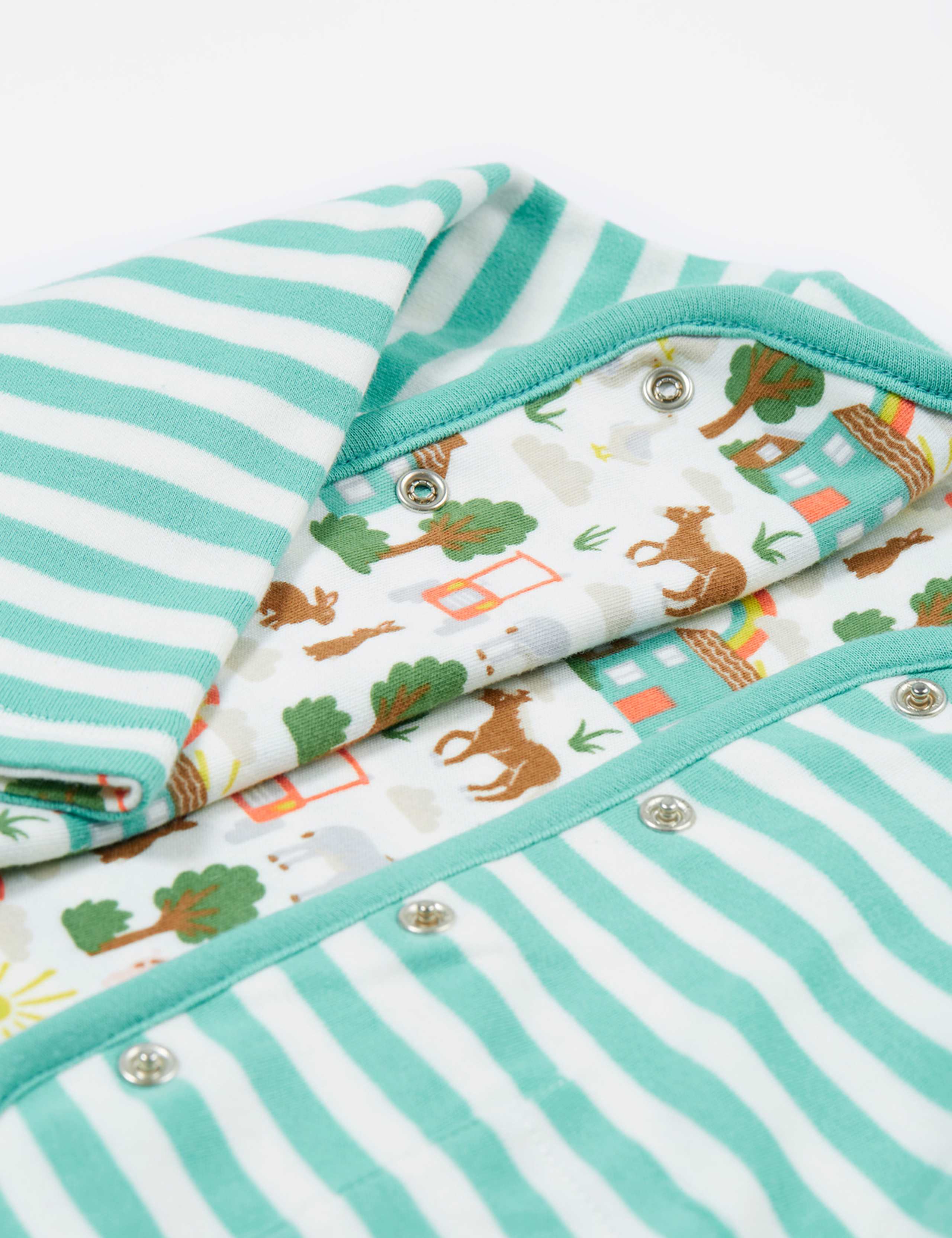 Pure Cotton Reversible Jacket (0-5 Yrs) 2 of 5