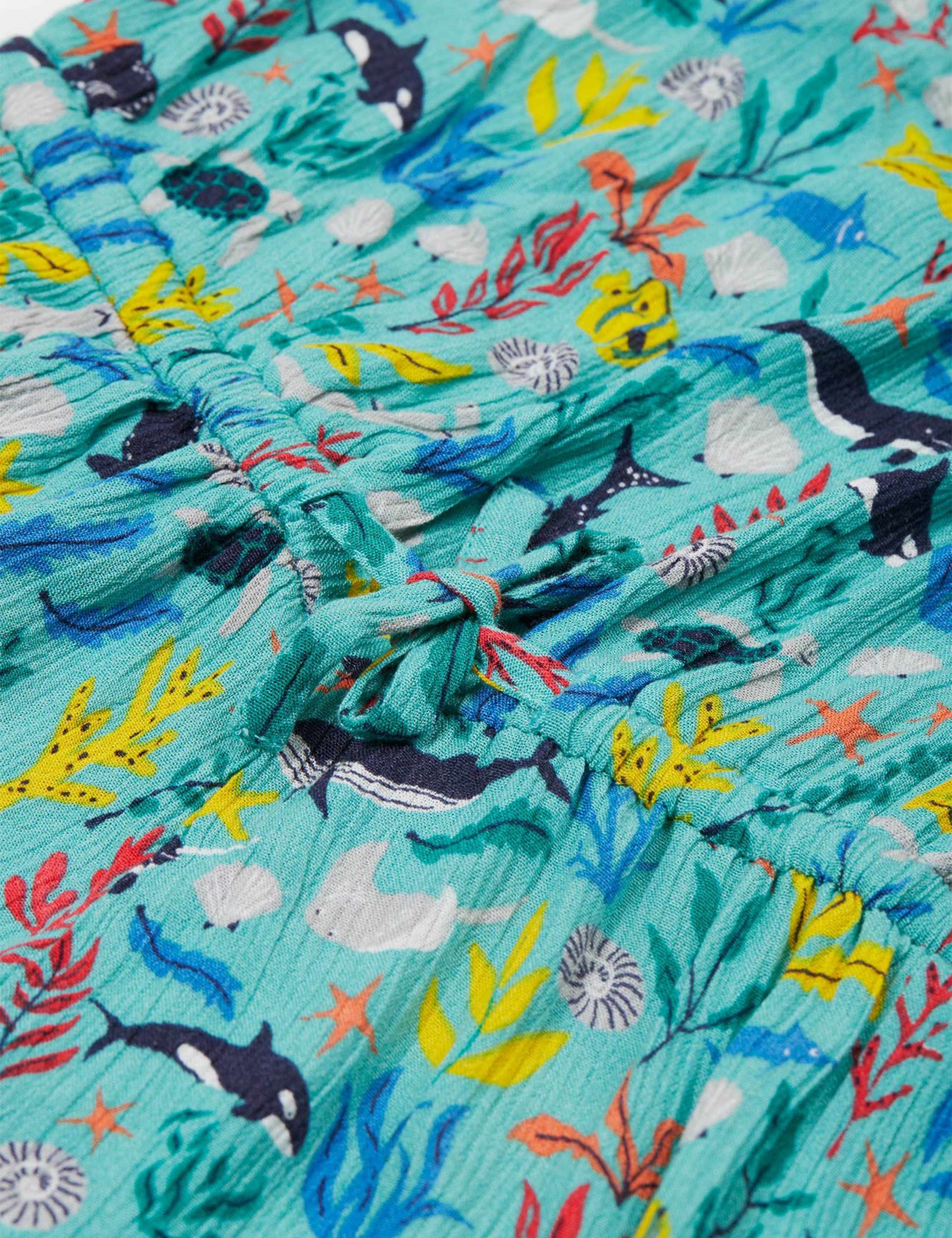 Ocean Print Playsuit (2-10 Yrs) 5 of 5