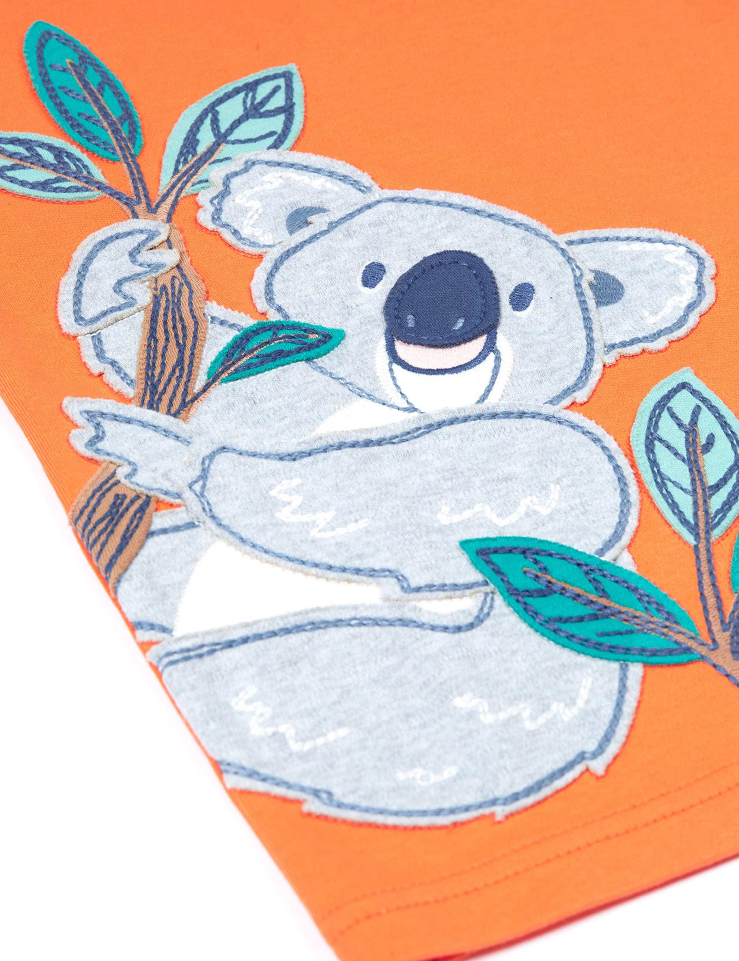 Pure Cotton Koala Applique T-Shirt (2-10 Yrs) 4 of 5