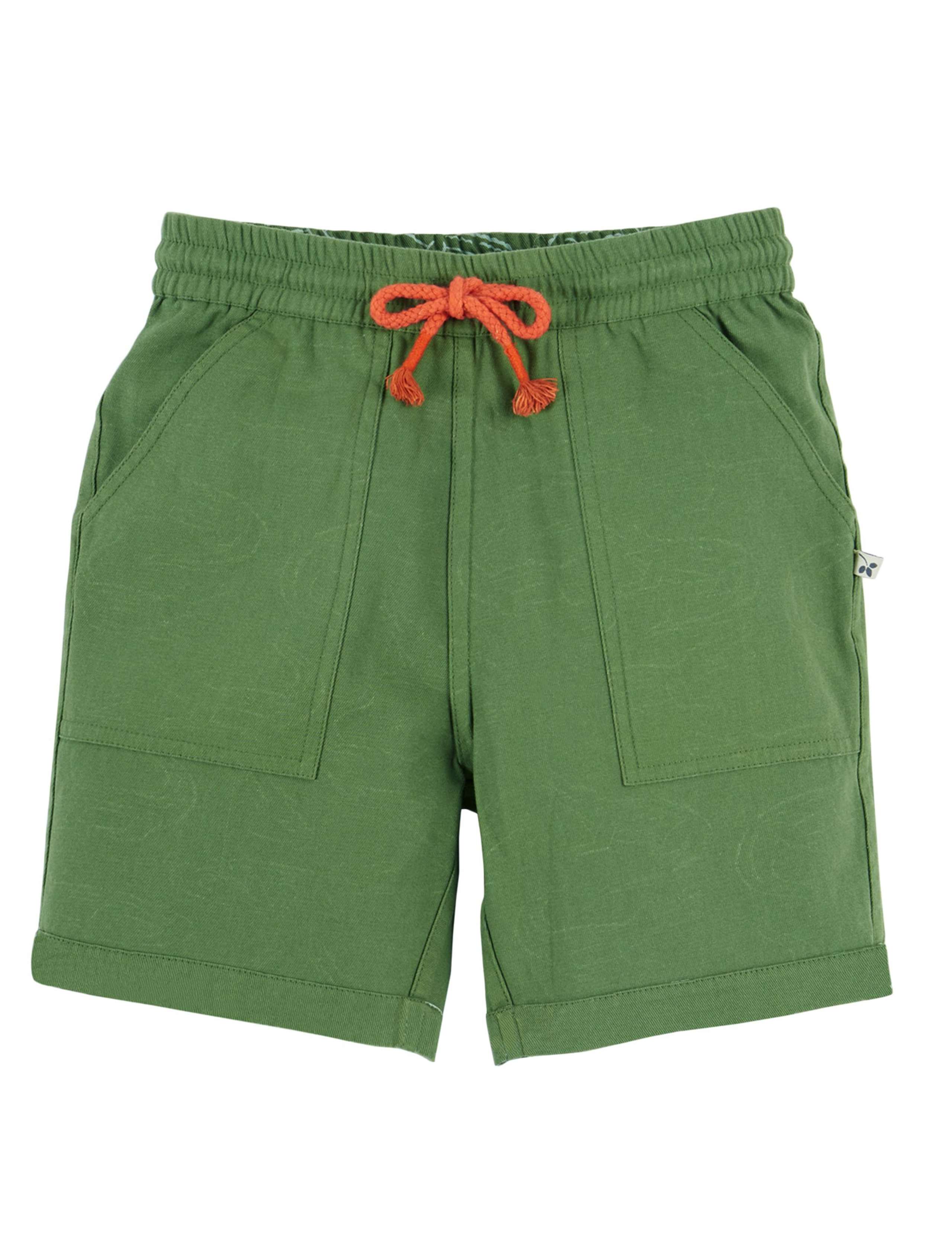 Pure Cotton Reversible Crocodile Shorts (2-10 Yrs) 2 of 6