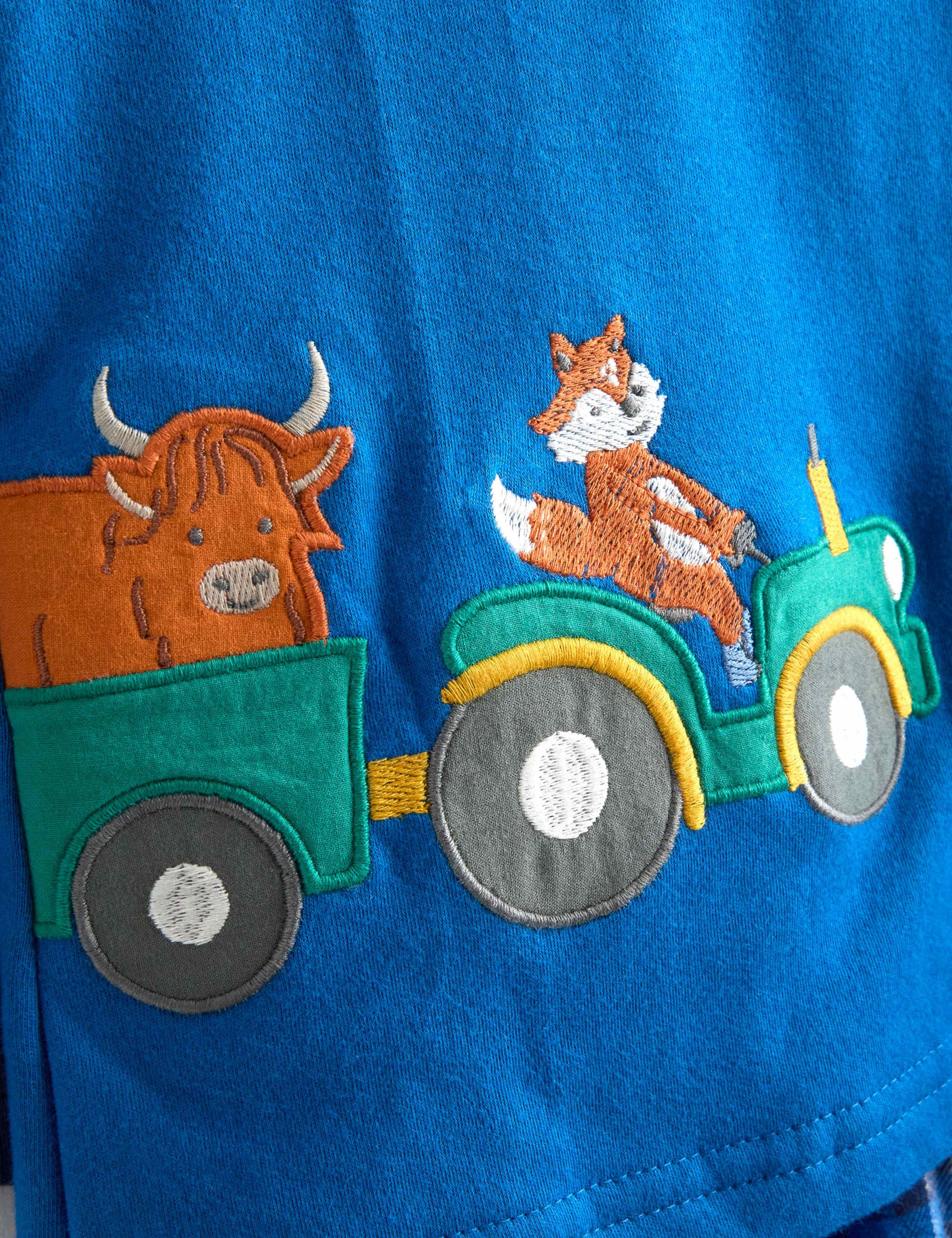 Pure Cotton Tractor Pyjamas (1-6 Yrs) 5 of 6