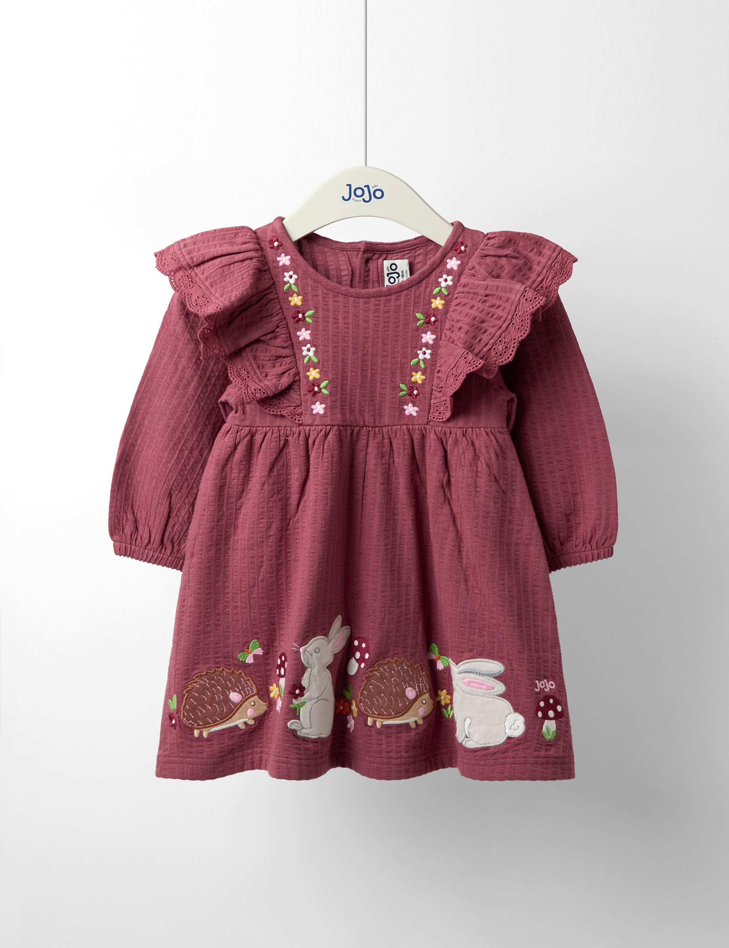 Pure Cotton Animal Dress (0 Mths-7 Yrs) 1 of 4