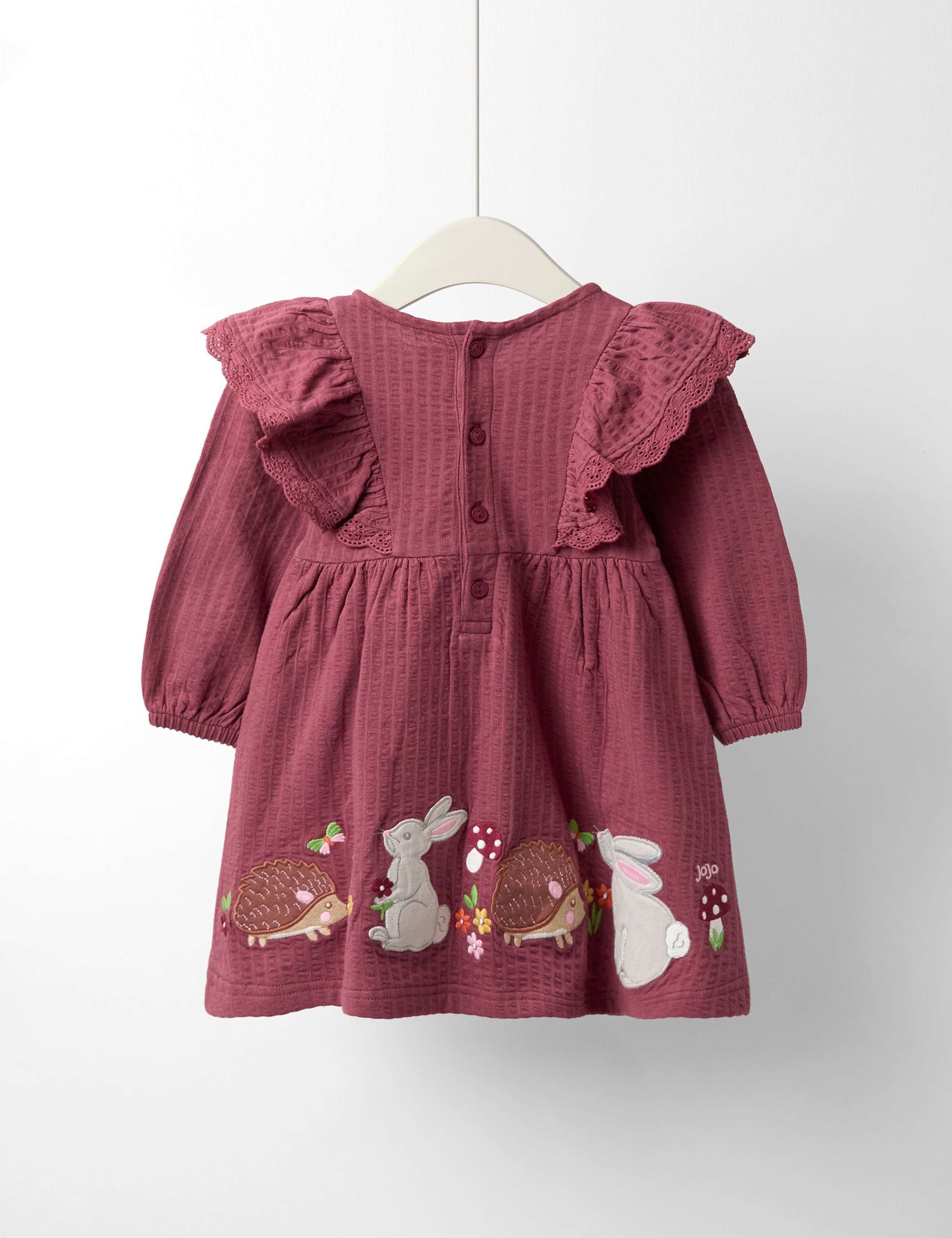 Pure Cotton Animal Dress (0 Mths-7 Yrs) 3 of 4