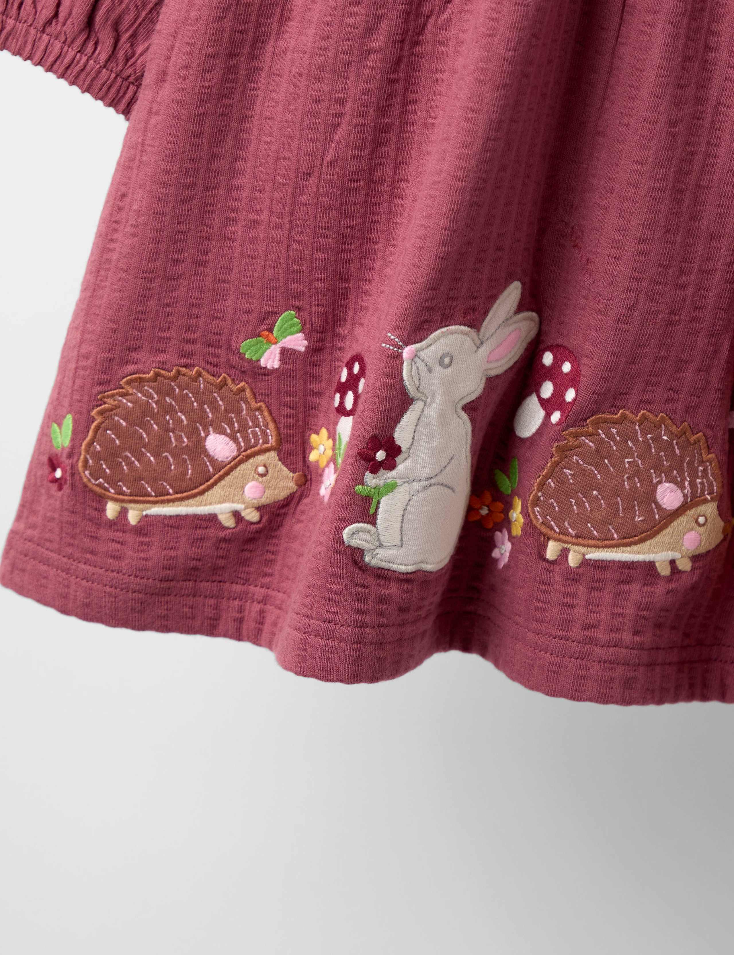Pure Cotton Animal Dress (0 Mths-7 Yrs) 4 of 4