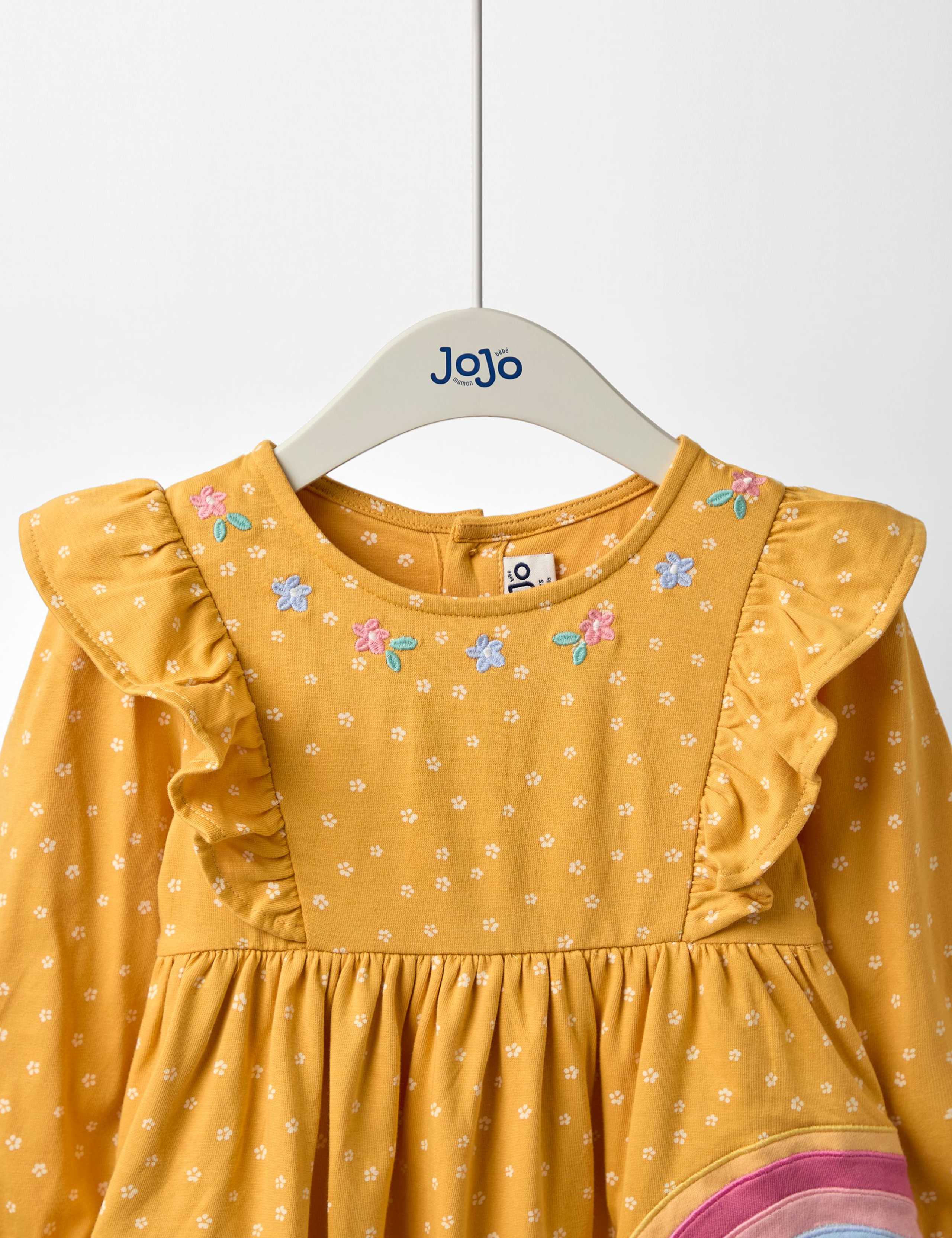 Pure Cotton Bunny & Unicorn Dress (6 Mths-7 Yrs) 2 of 5