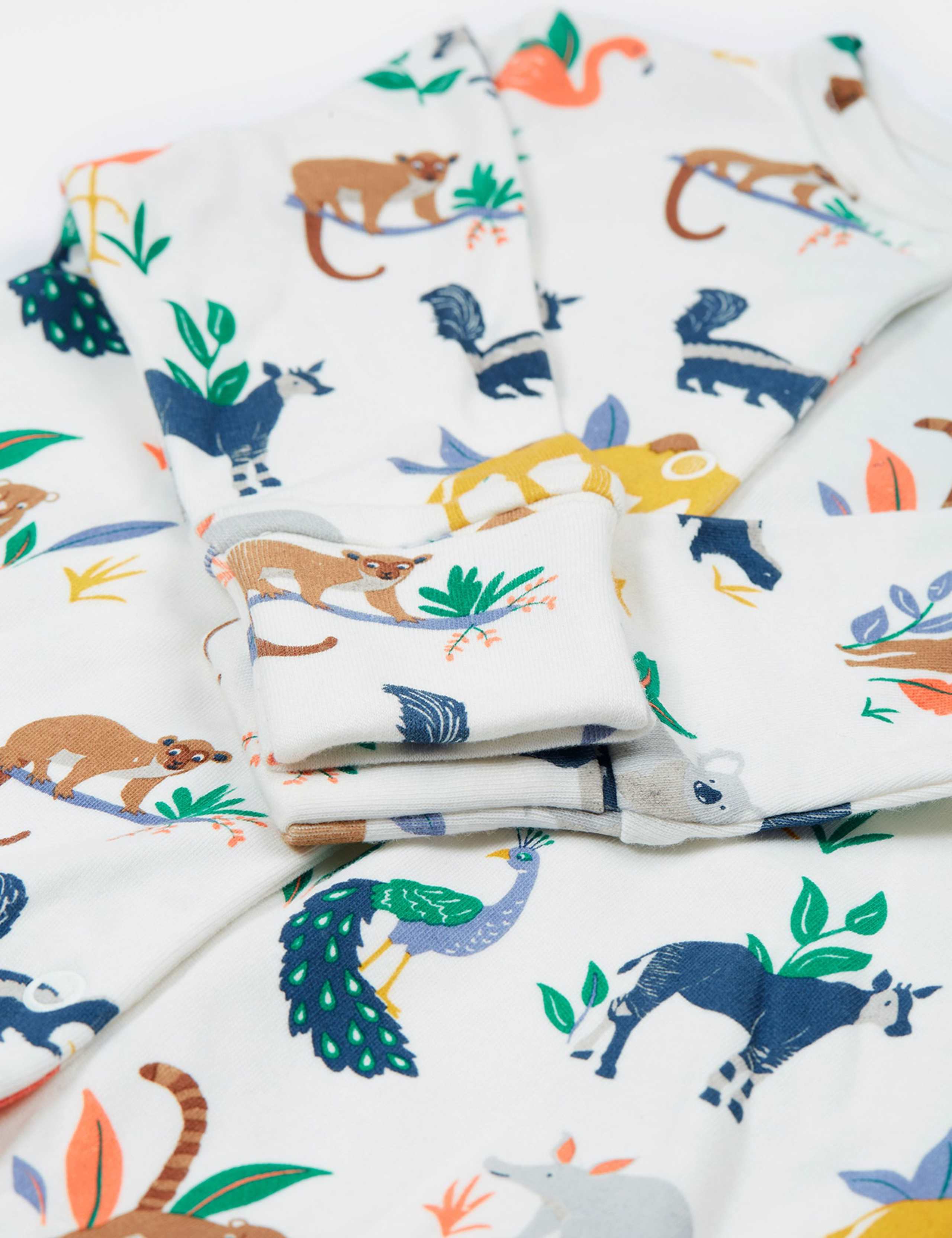 2pc Pure Cotton Wildlfie Gift Set (0-12 Mths) 4 of 4