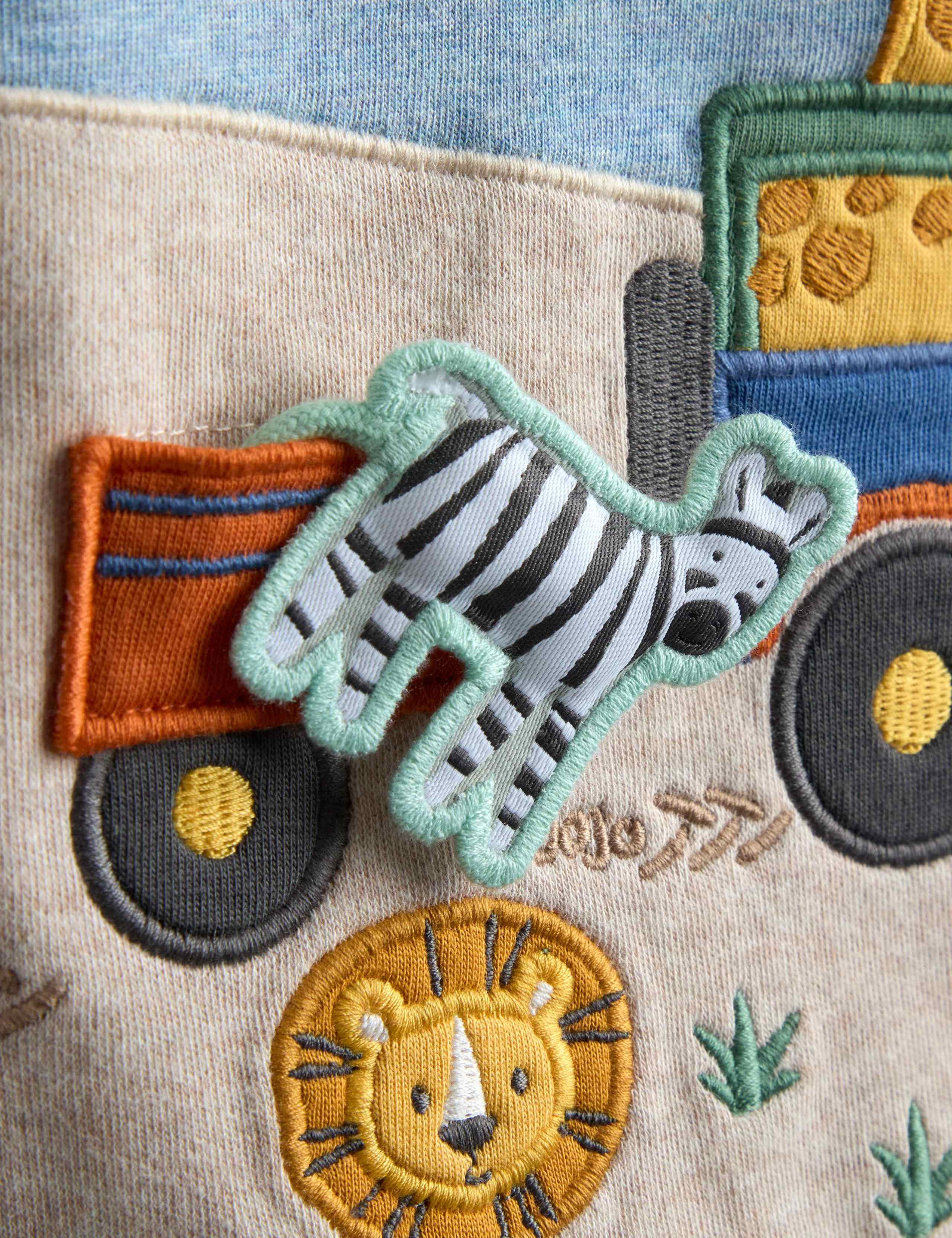 Pure Cotton Top & Bottom Outfit (6 Mths - 6 Yrs) 2 of 6