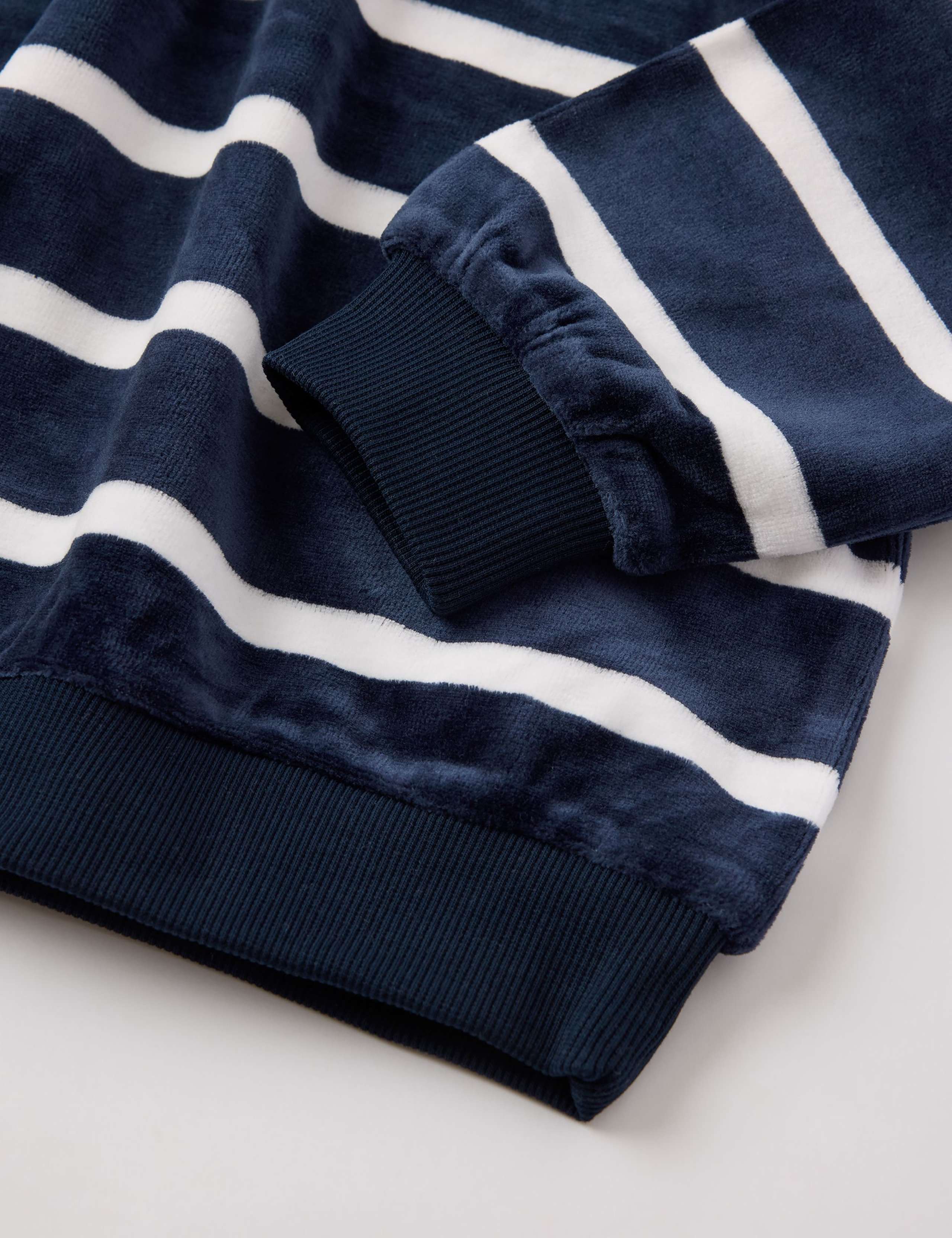 Velour Striped Top (12 Mths - 10 Yrs) 2 of 2