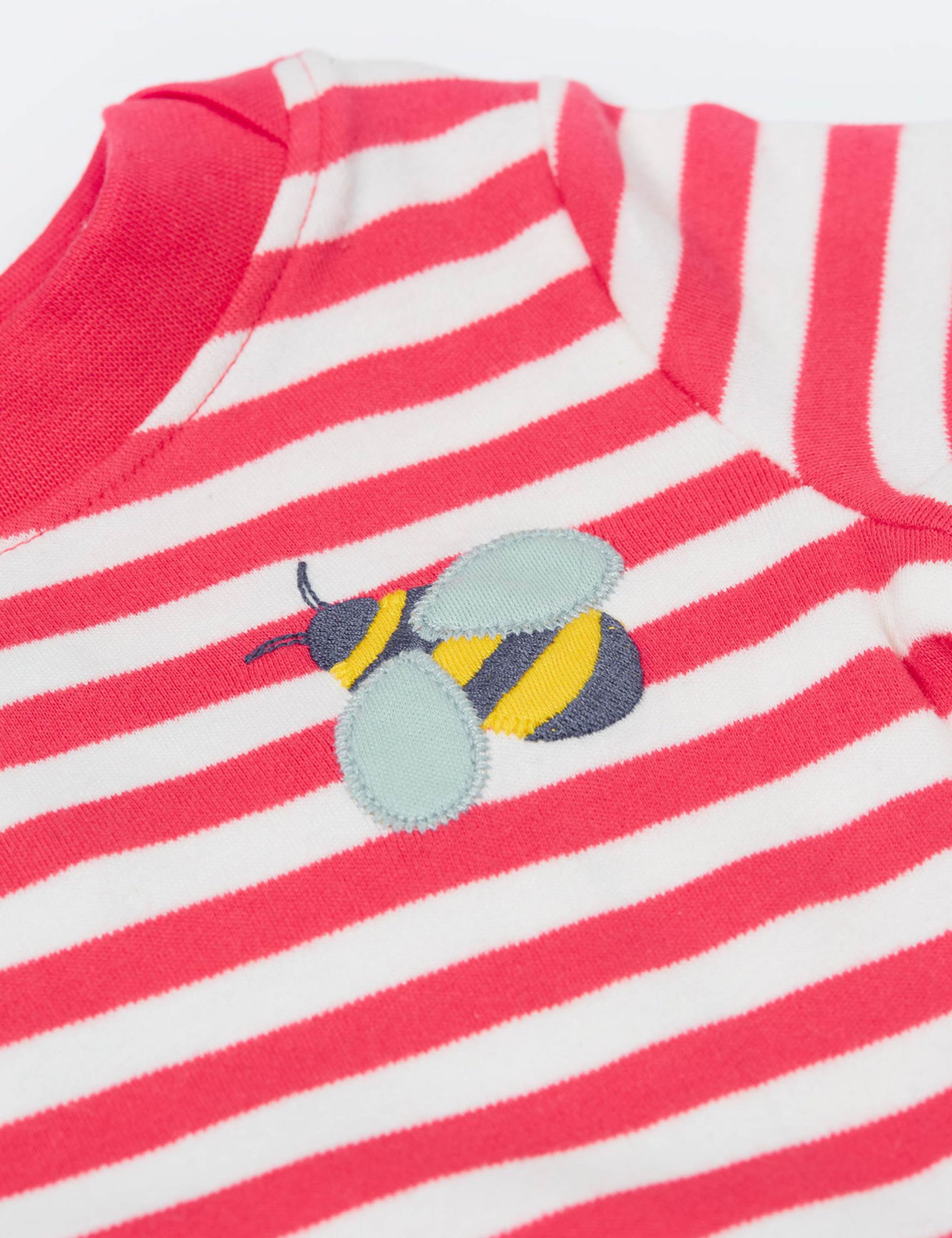 2pc Pure Cotton Striped Top & Shorts Outfit (0-5 Yrs) 2 of 5