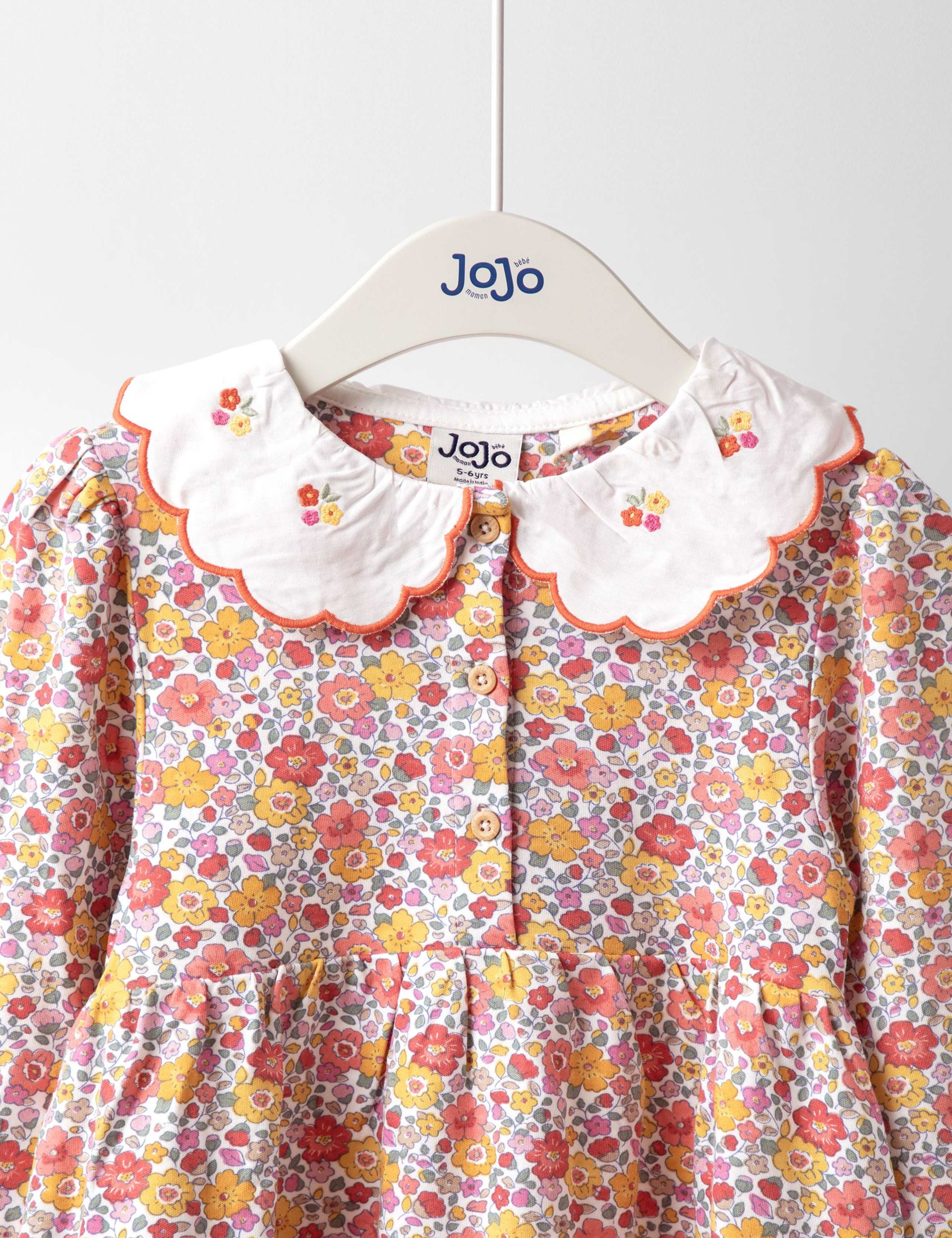 Floral Embroidered Collar Dress (6 Mths-7 Yrs) 3 of 3