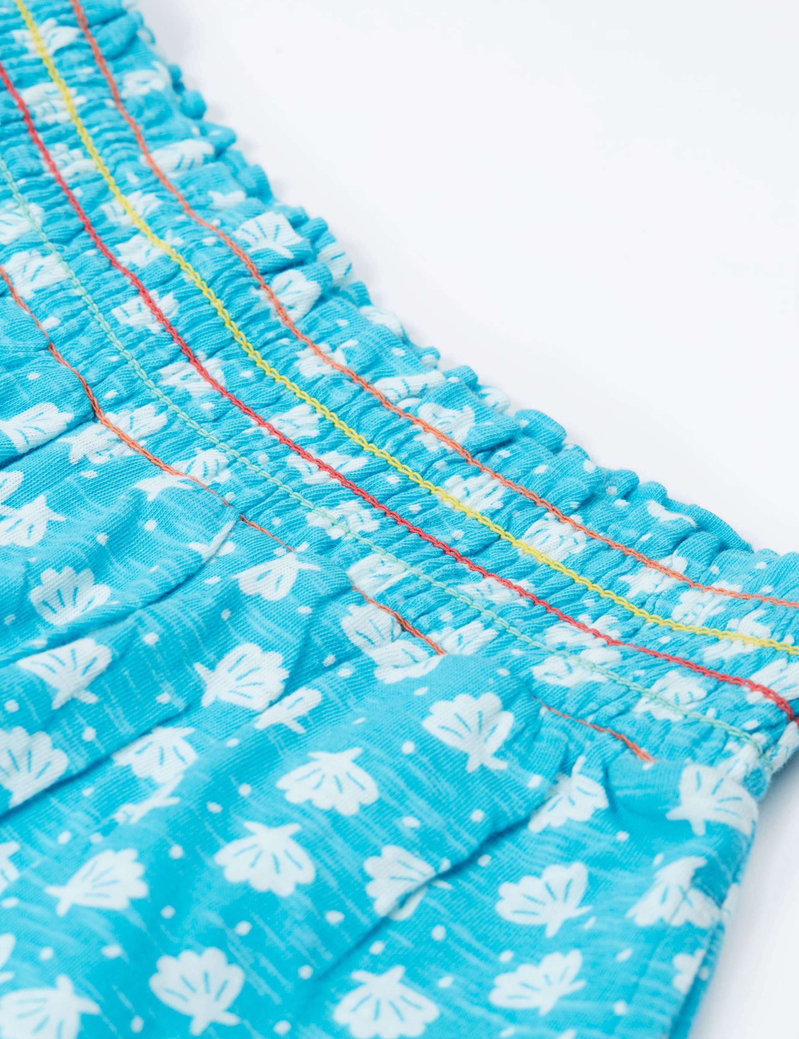 Pure Cotton Shell Print Shorts (2-10 Yrs) 2 of 4
