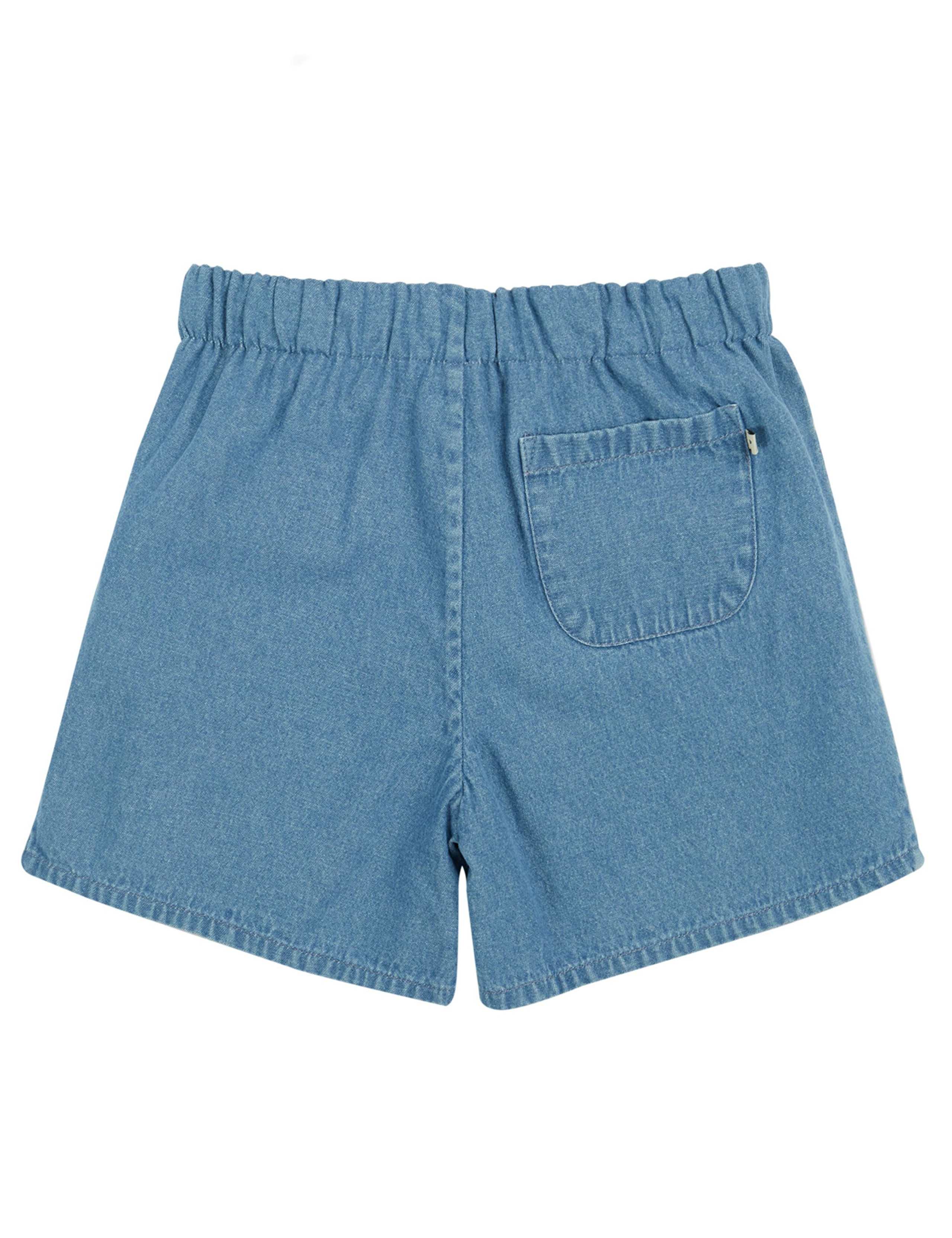 Pure Cotton Reversible Floral Shorts (2-10 Yrs) 5 of 9