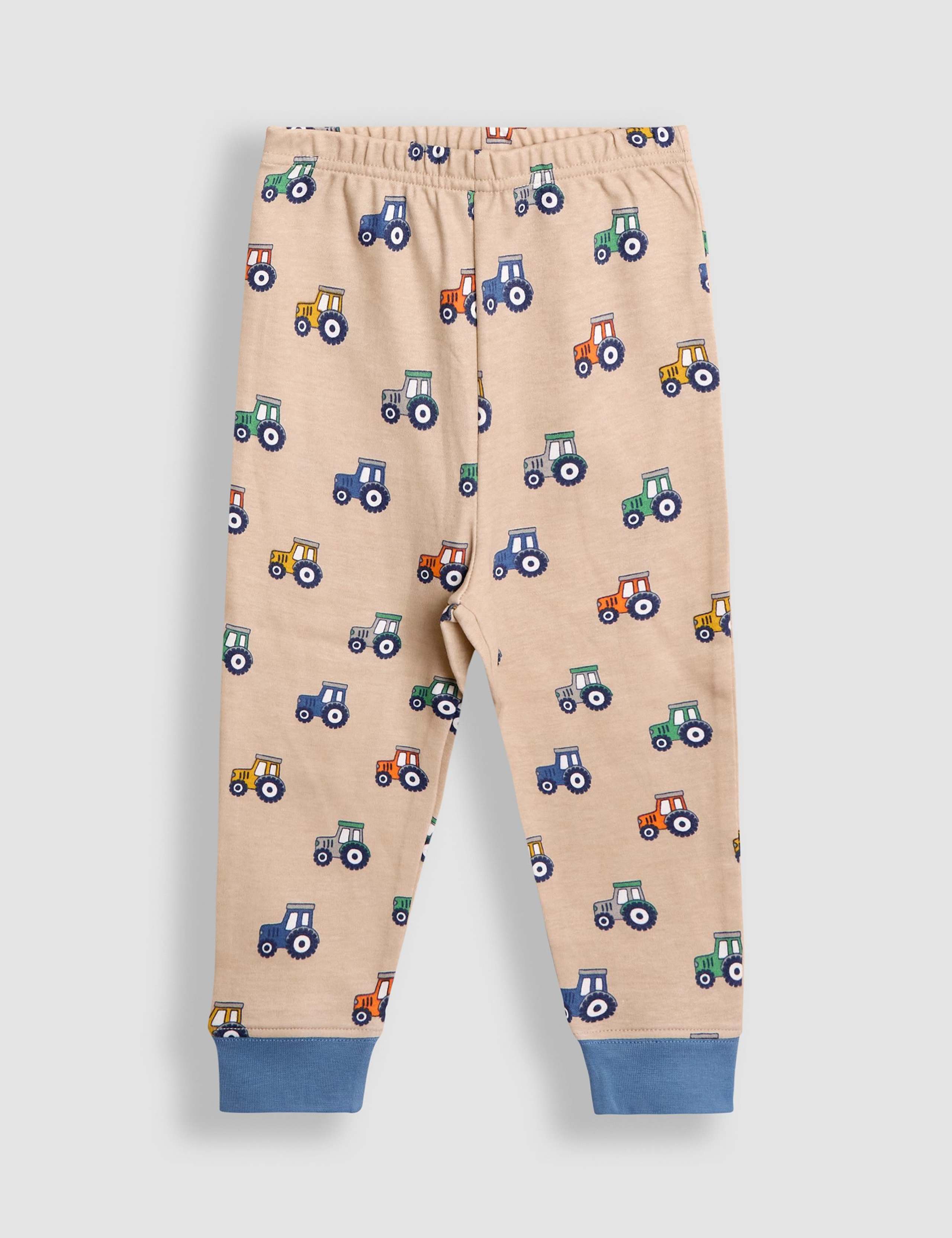 2 Pack Pure Cotton Tractor Pyjamas (12 Mths-6 Yrs) 4 of 13