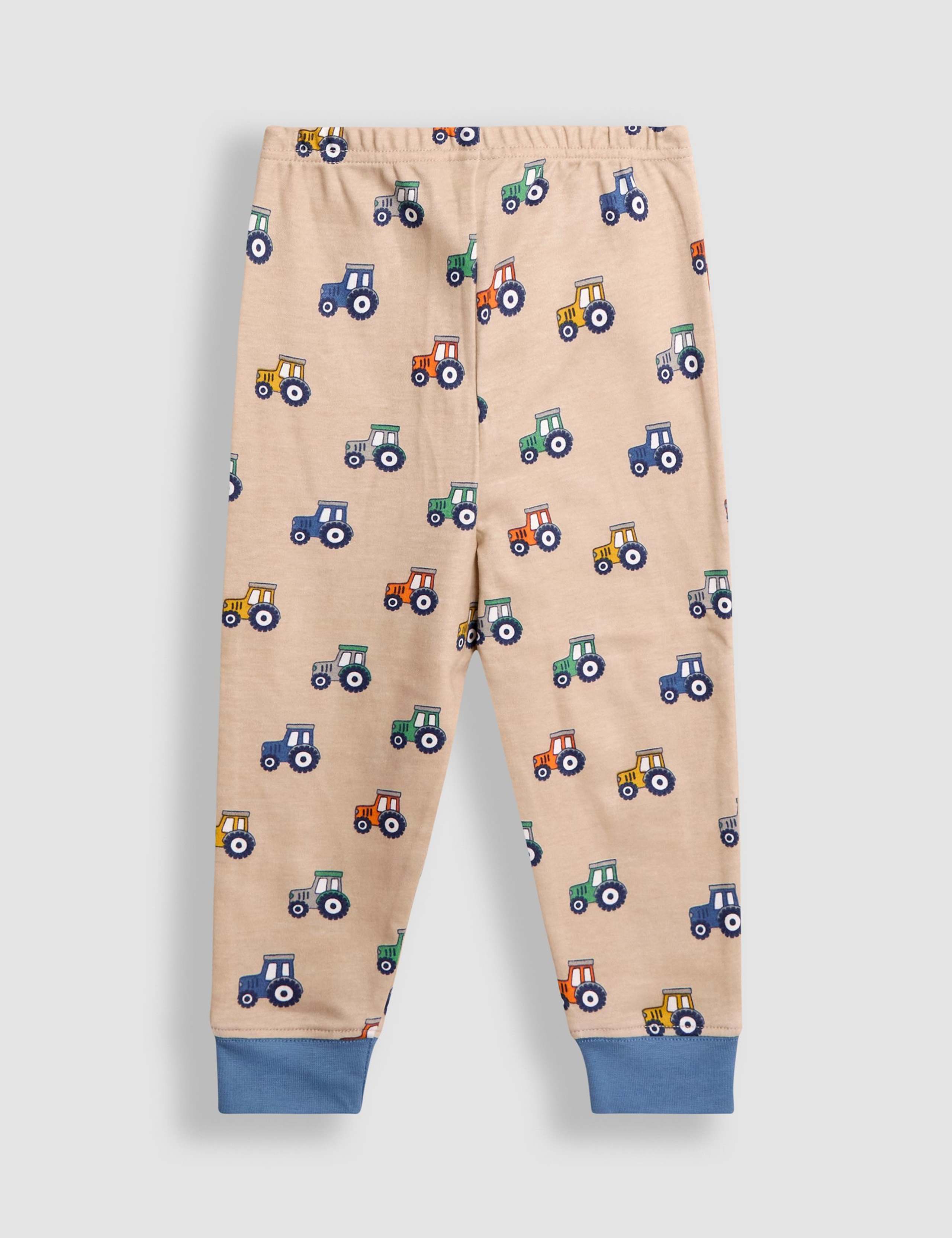 2 Pack Pure Cotton Tractor Pyjamas (12 Mths-6 Yrs) 5 of 13