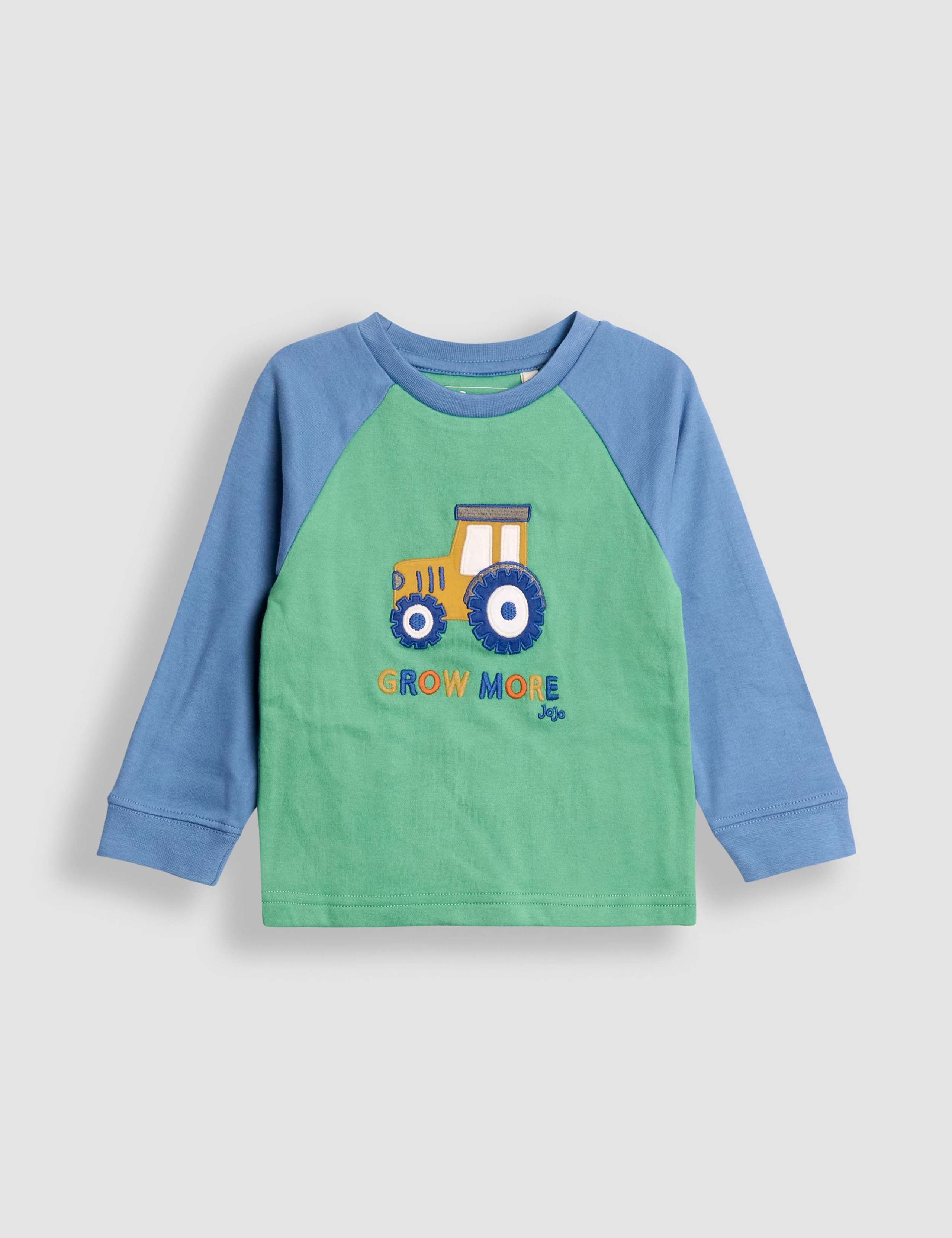 2 Pack Pure Cotton Tractor Pyjamas (12 Mths-6 Yrs) 6 of 13