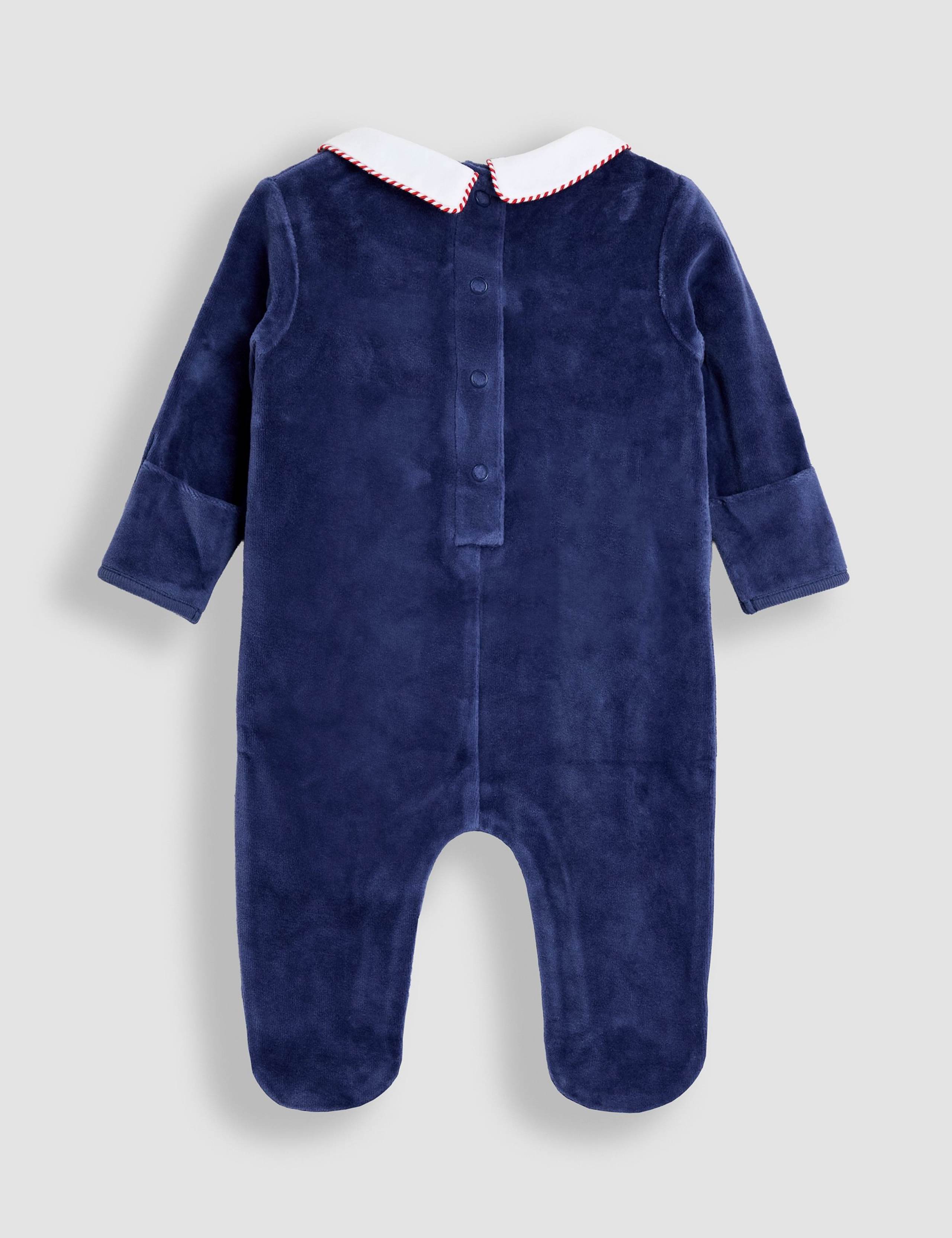 Velour Soldier Sleepsuit (0-12 Months) 2 of 3