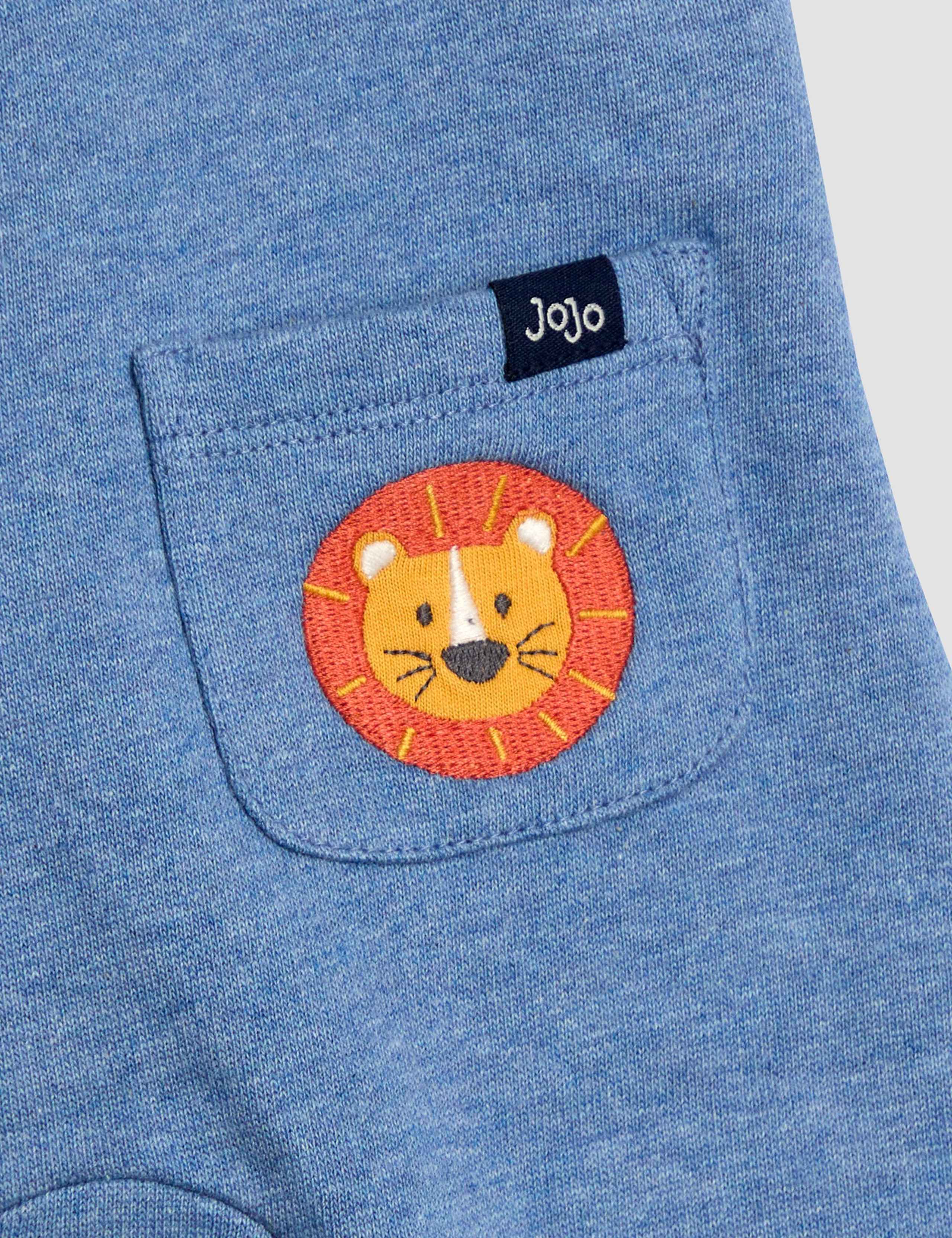 2pc Pure Cotton Safari Dungarees Outfit (0-3 Yrs) 5 of 7