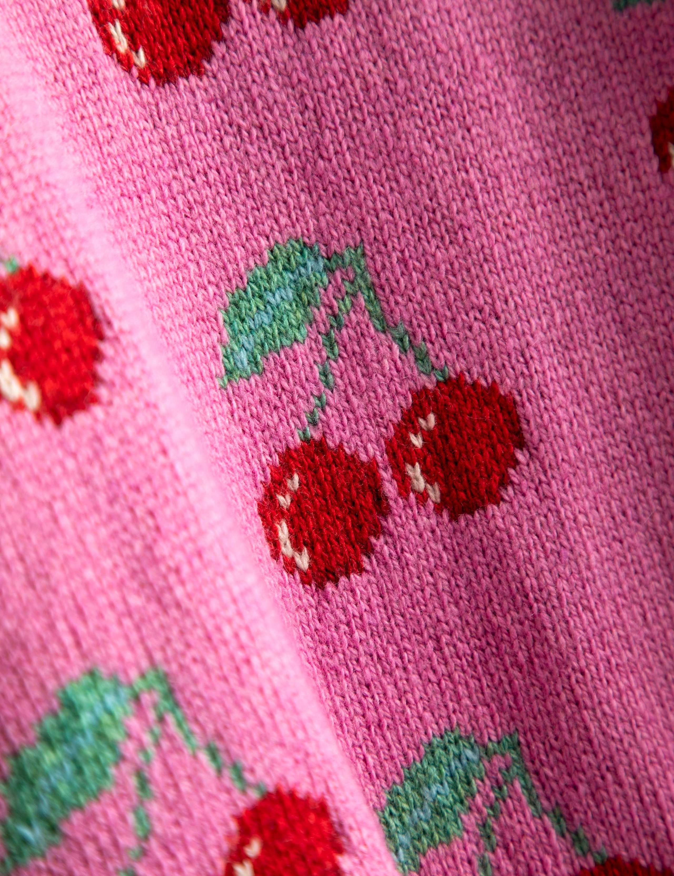 Cherry Intarsia Jumper (3-8 Yrs) 3 of 3