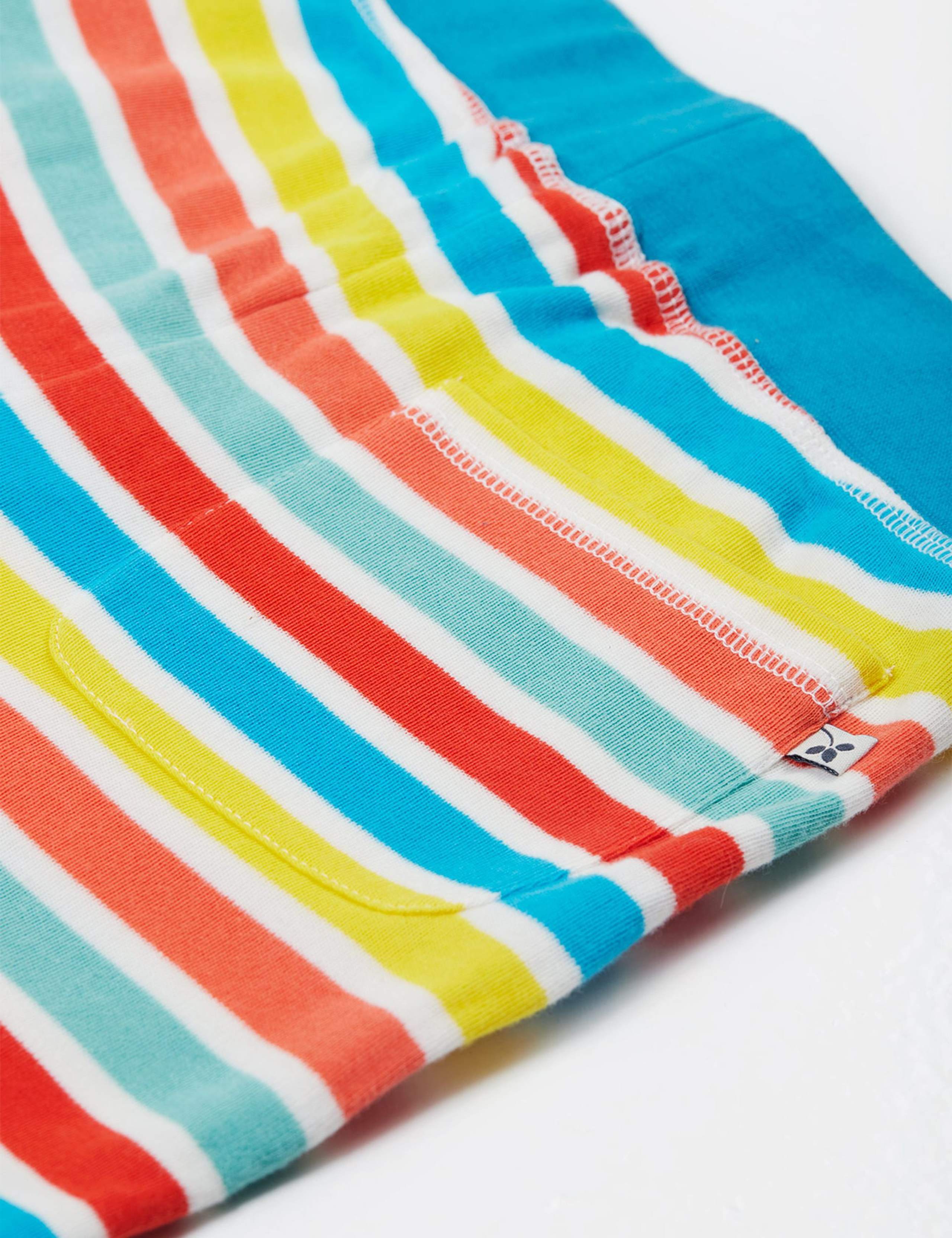 Pure Cotton Striped Shorts (0-10 Yrs) 4 of 5