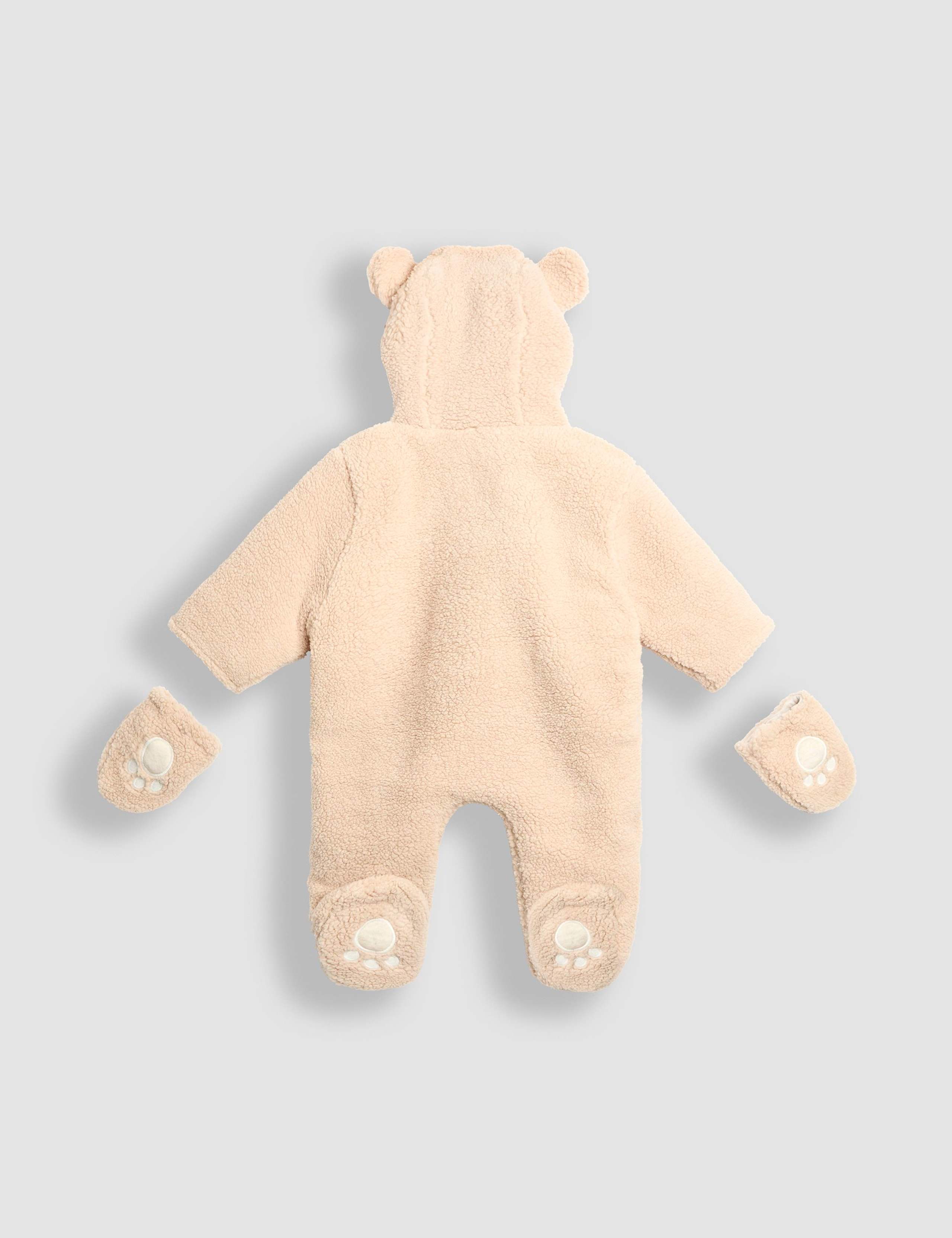 Borg Bear Pramsuit (0-12 Mths) 3 of 4