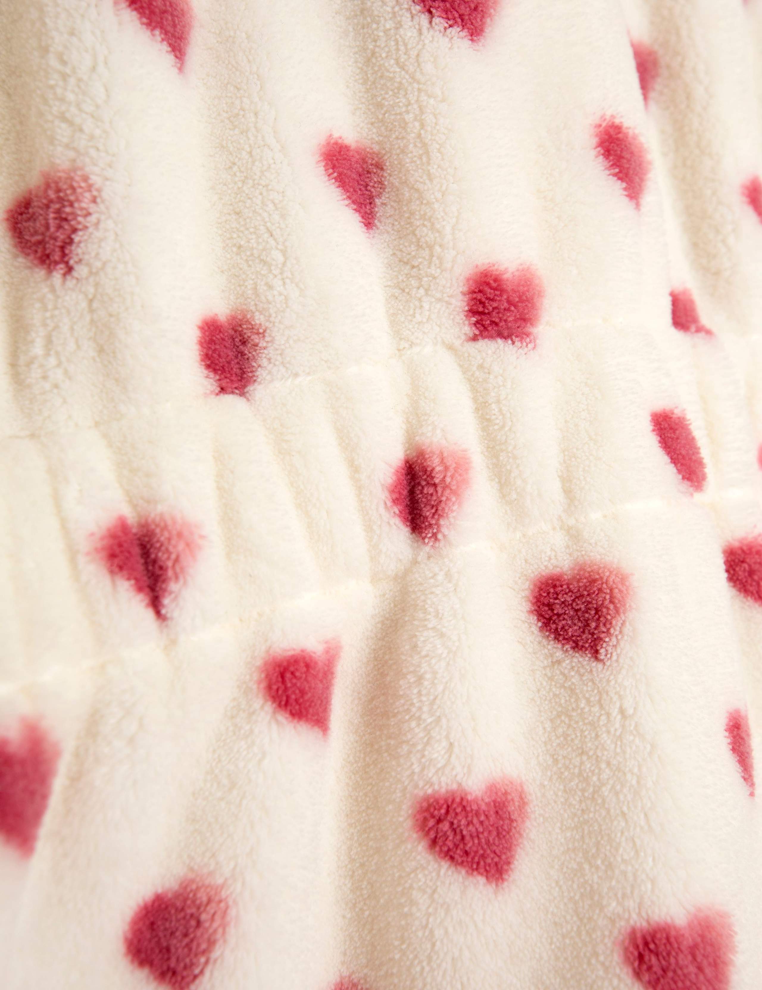 Fleece Heart Dressing Gown (1-7 Yrs) 5 of 6