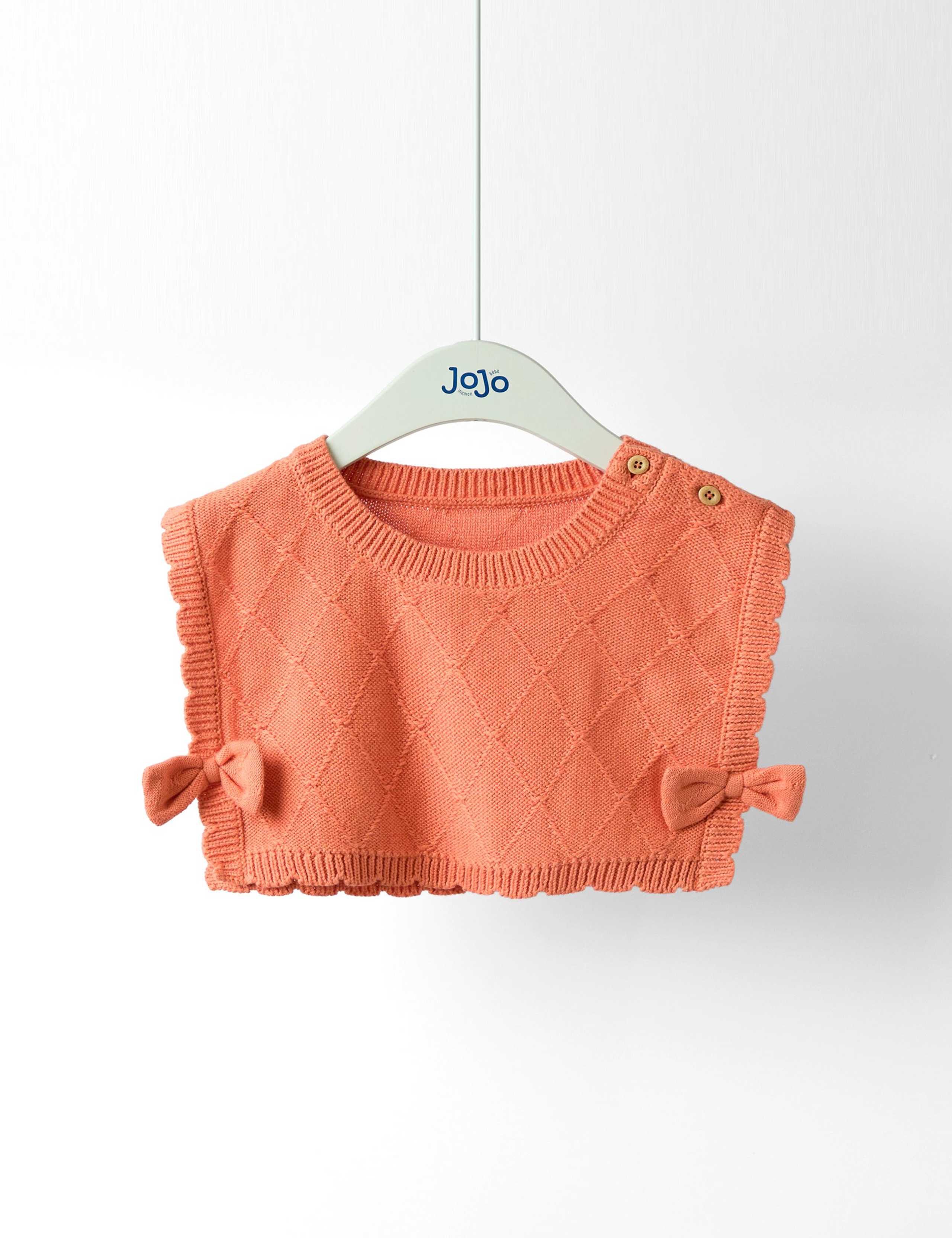 2pc Pure Cotton Dress & Knitted Vest Set (6 Mths-7 Yrs) 4 of 8