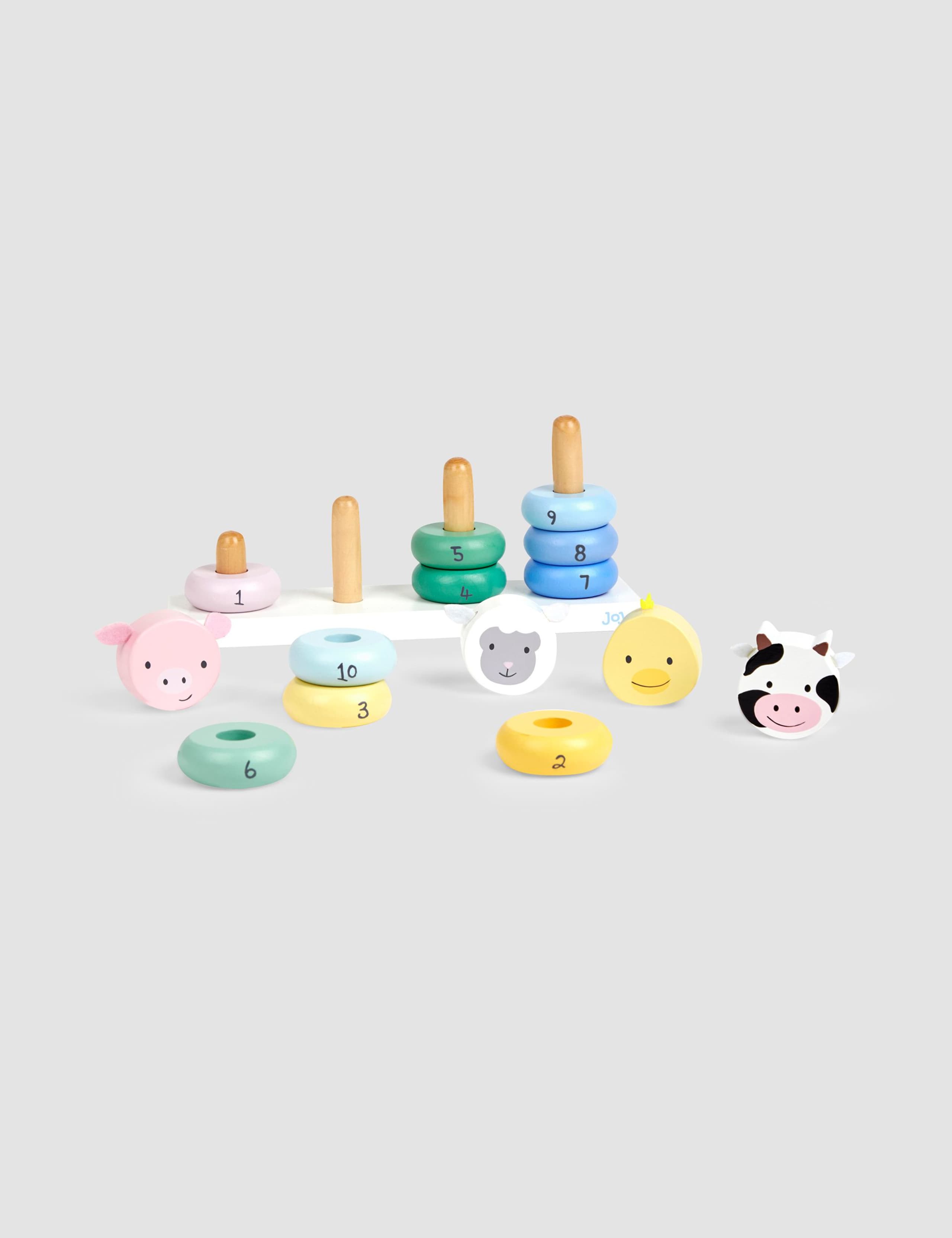 Wooden Farm Stacking Rings (12+ Mths) 3 of 3