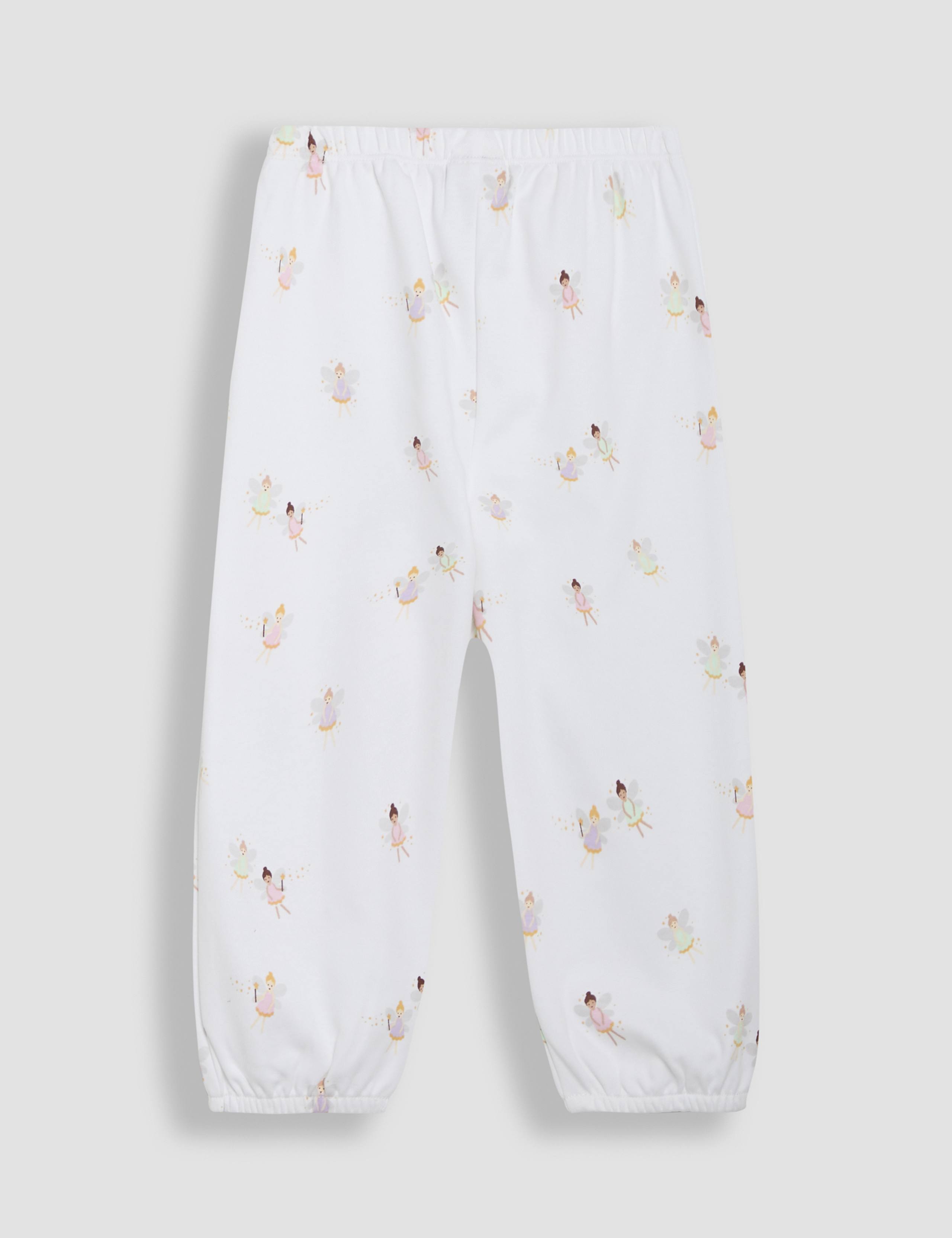 2pk Pure Cotton Fairy Pyjama Sets (1-6 Yrs) 2 of 9