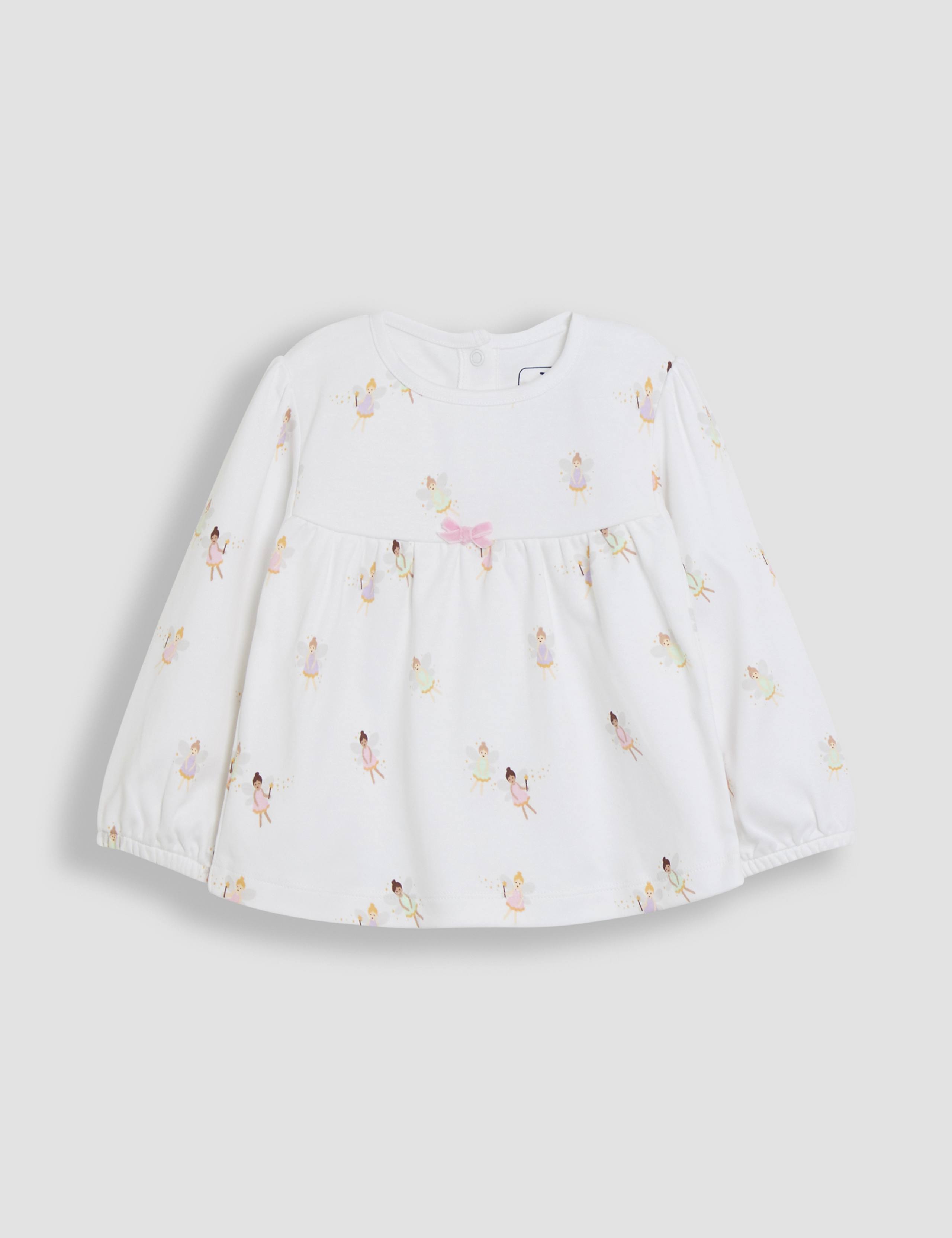 2pk Pure Cotton Fairy Pyjama Sets (1-6 Yrs) 9 of 9