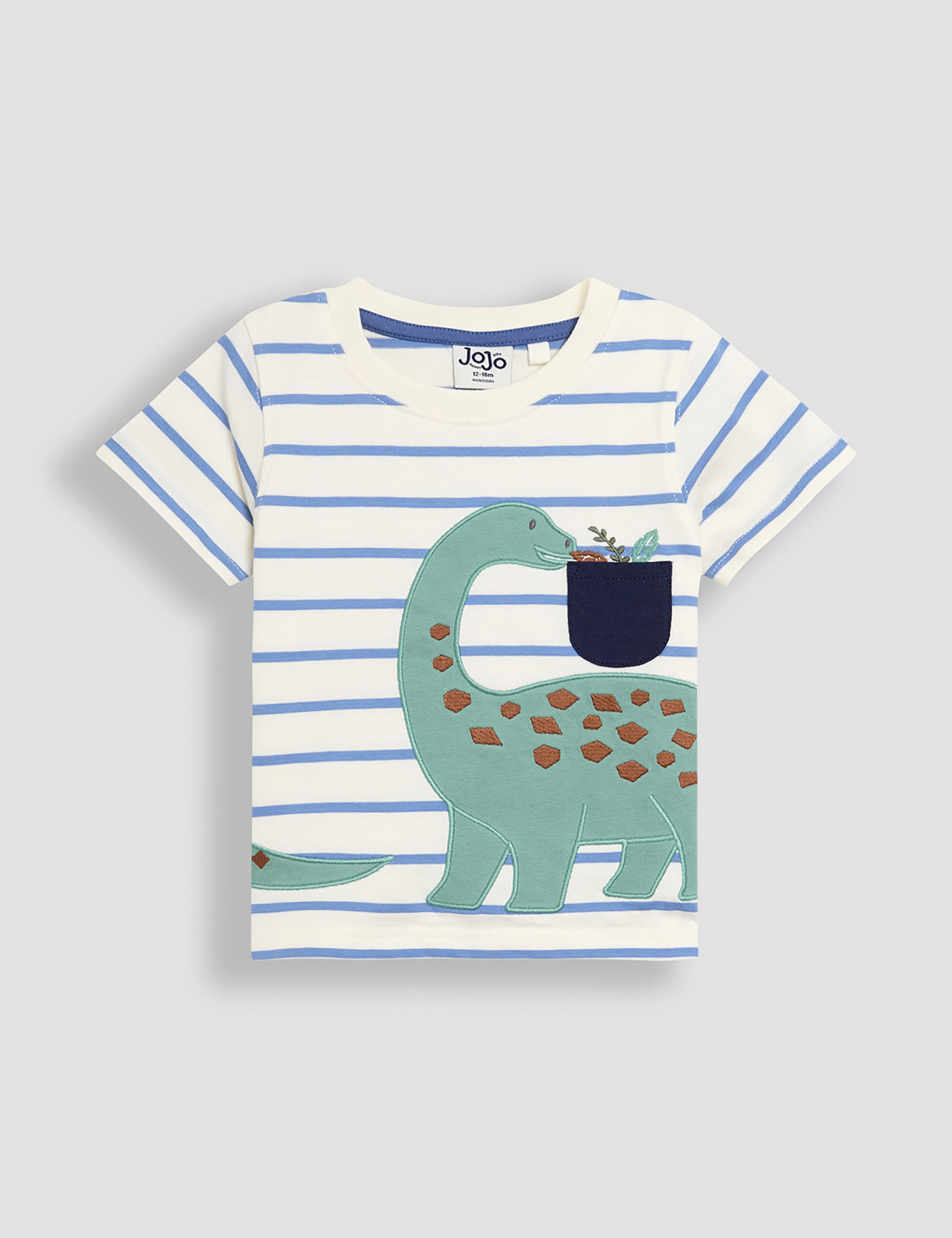 2pc Pure Cotton Dino T-Shirt & Shorts Set (6 Mths - 5 Yrs) 2 of 7