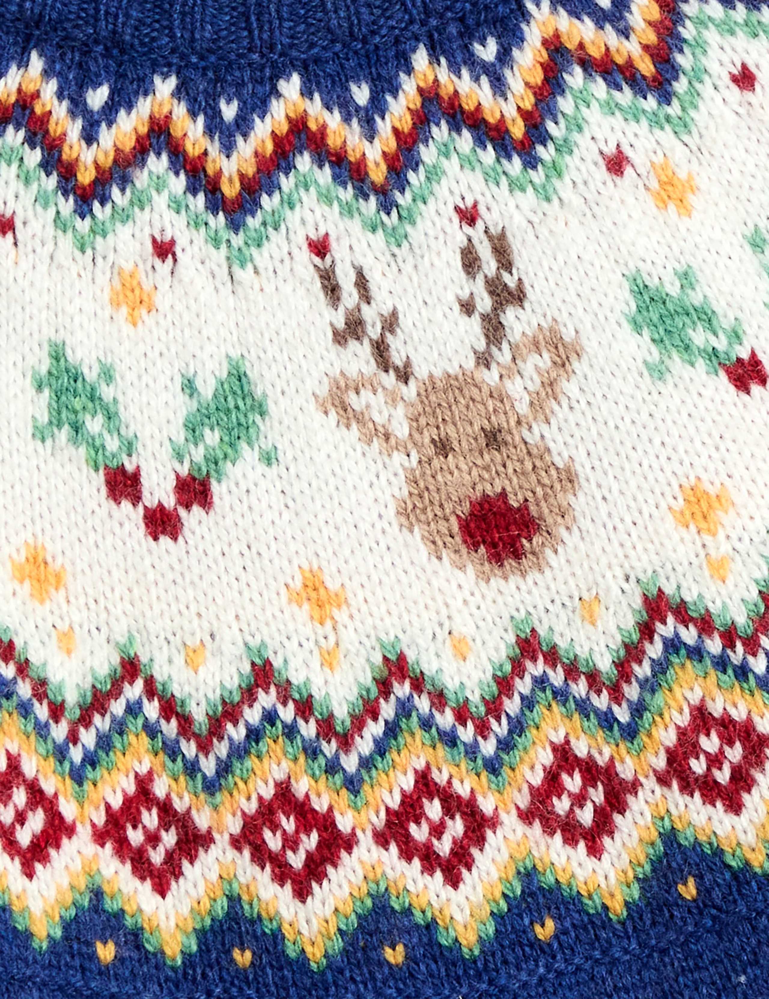 Reindeer Fair Isle Jumper (6 Mths - 12 Yrs) 3 of 3
