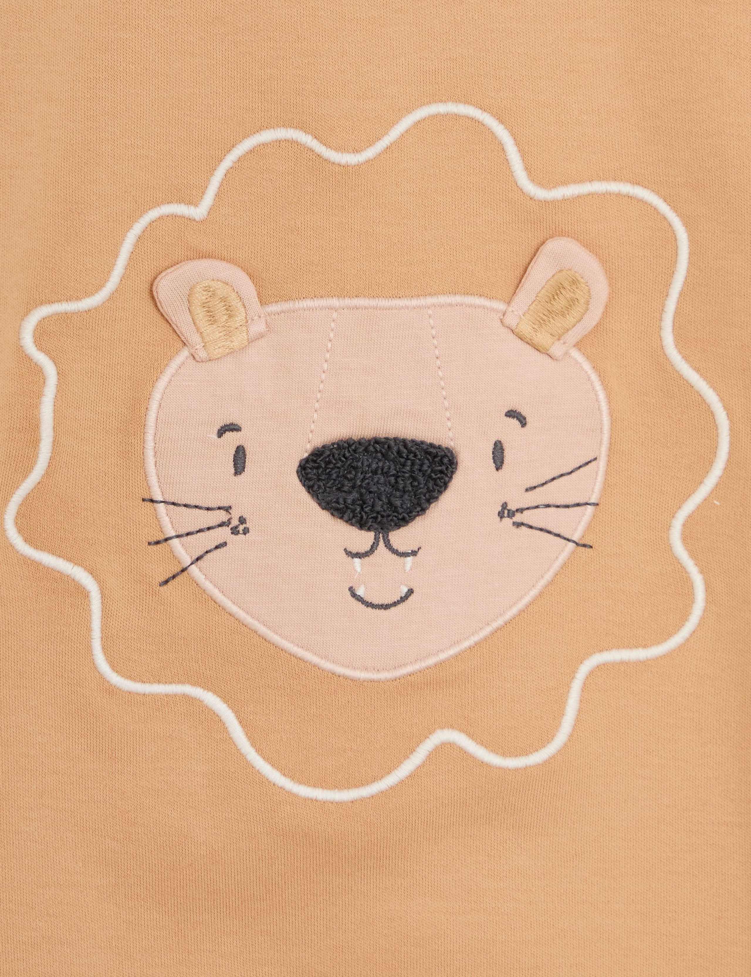 2pk Pure Cotton Safari Animal Pyjamas (1-6 Yrs) 5 of 9