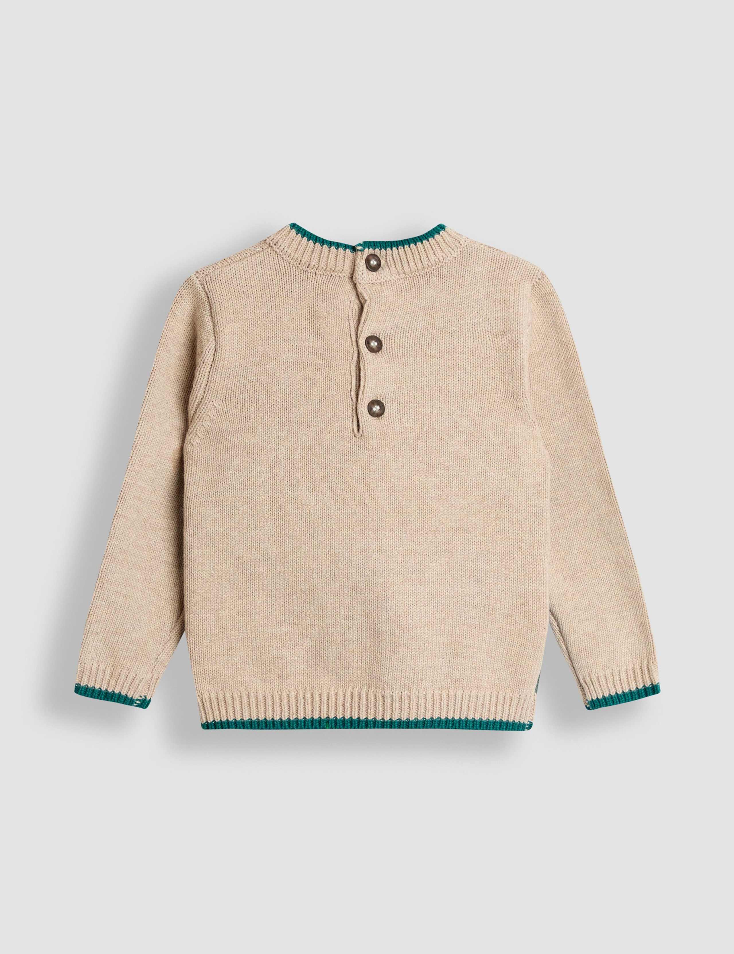 Lambswool Rich Christmas Jumper (6 Mths - 7 Yrs) 4 of 4