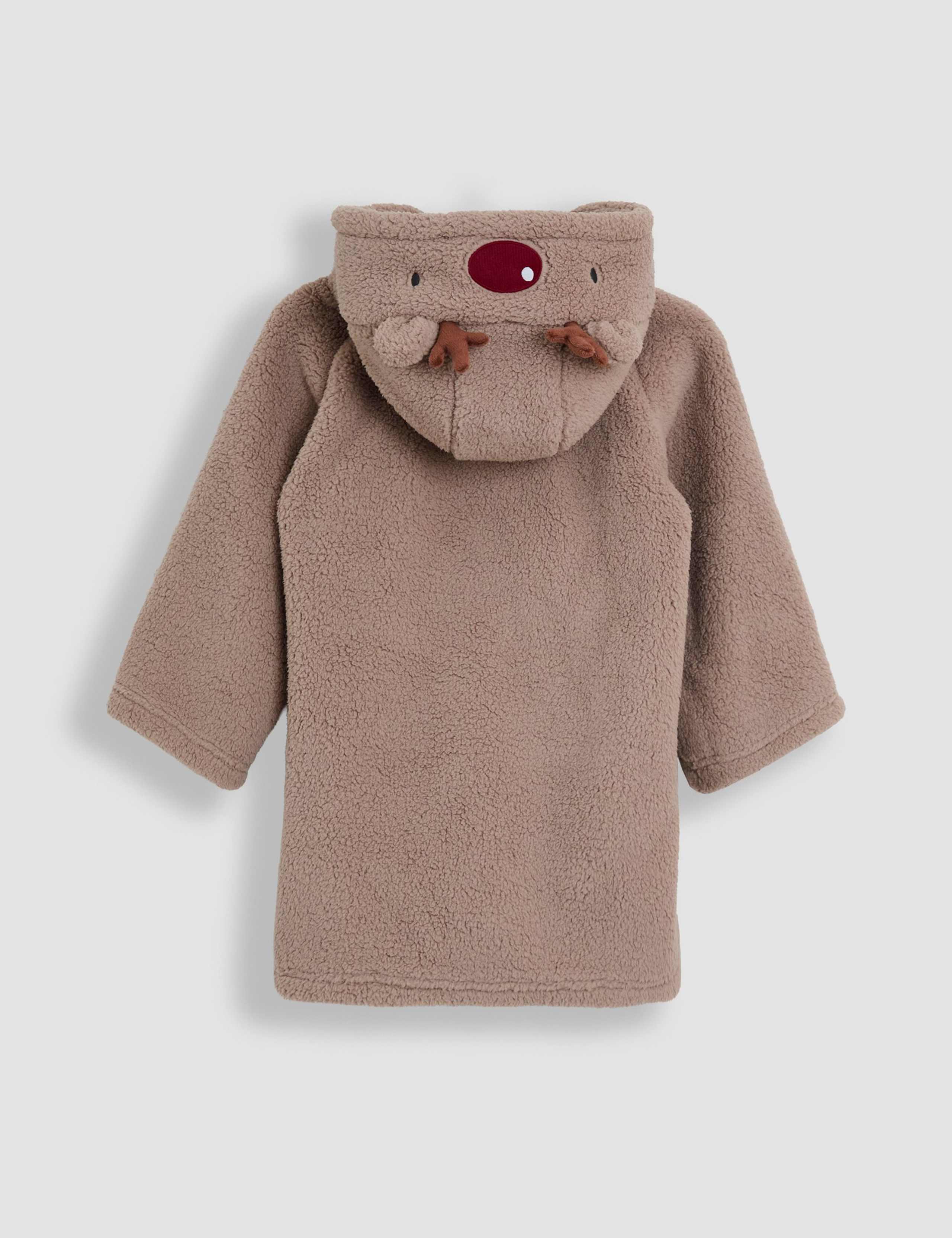 Sherpa Reindeer Hooded Blanket (1-6 Yrs) 4 of 4
