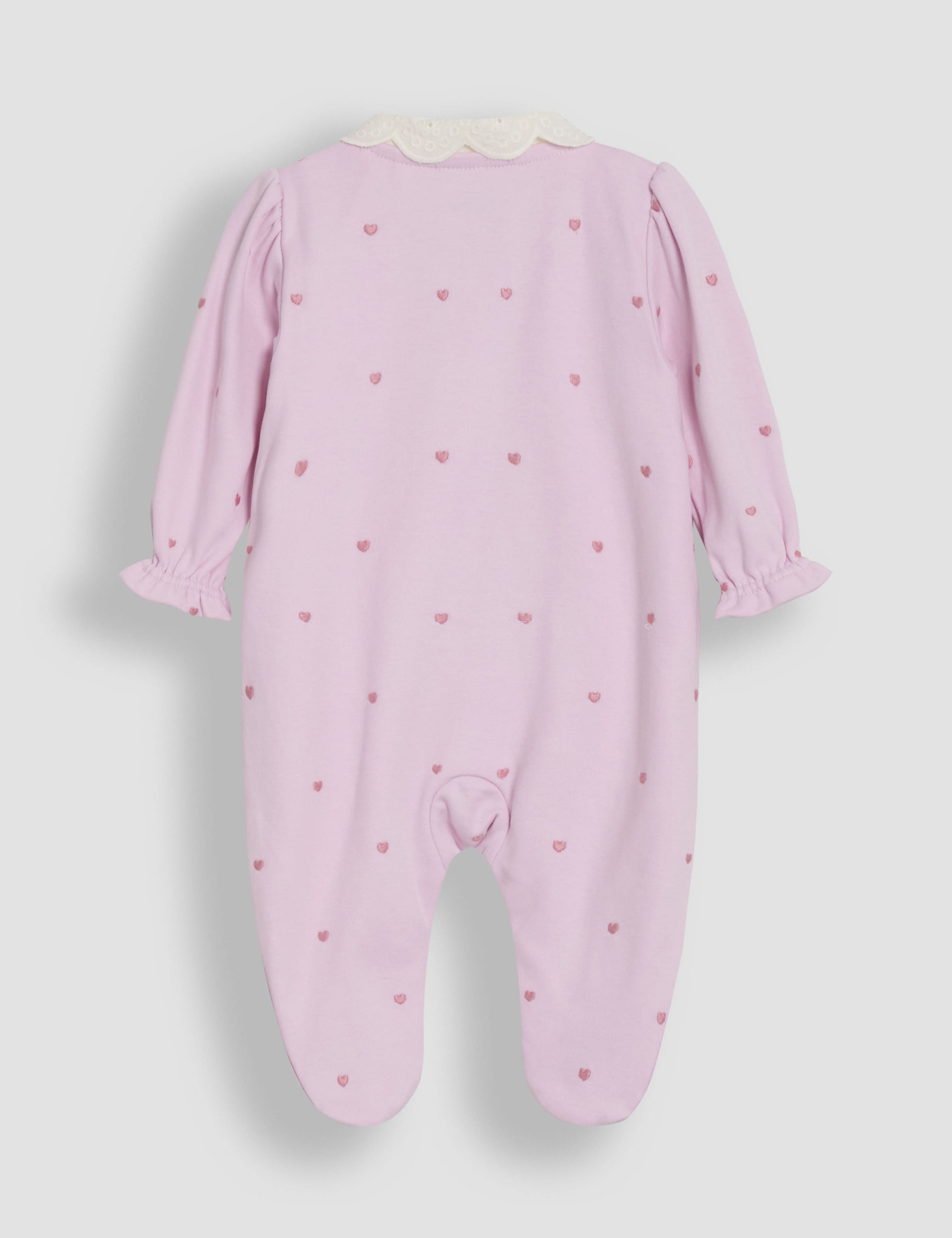 2pc Pure Cotton Heart Sleepsuit Set (Newborn - 12 Mths) 2 of 4
