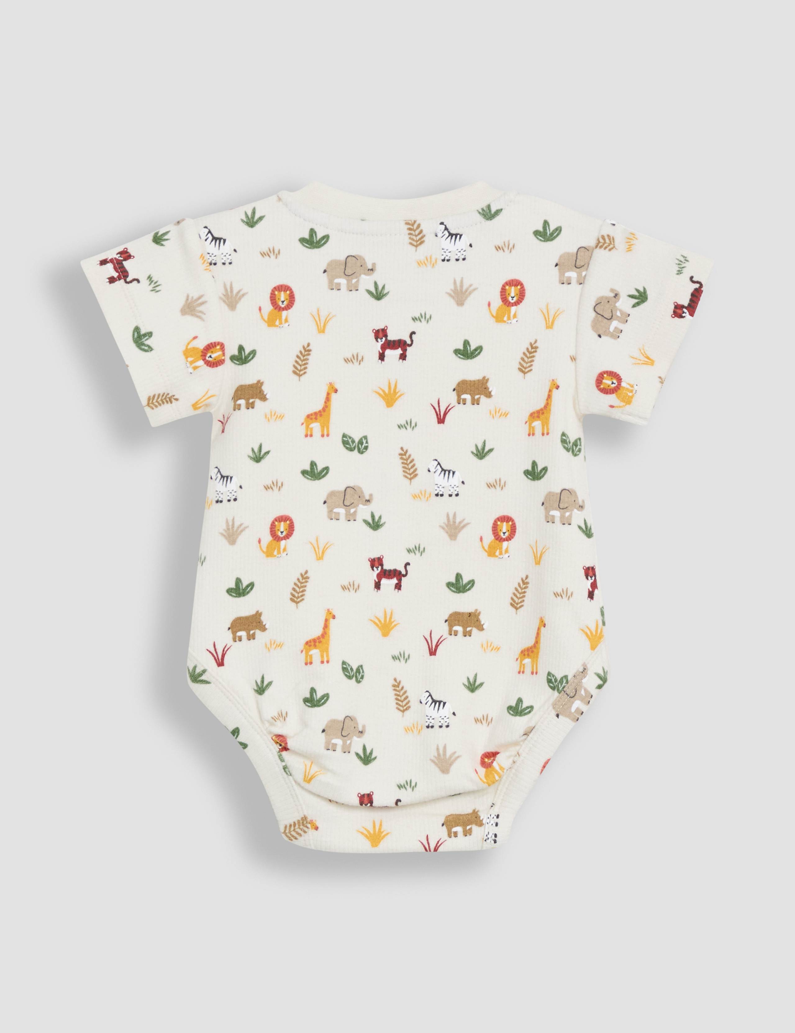 2pc Cotton Rich Safari Top & Bottom Outfit (0-24 Mths) 2 of 5