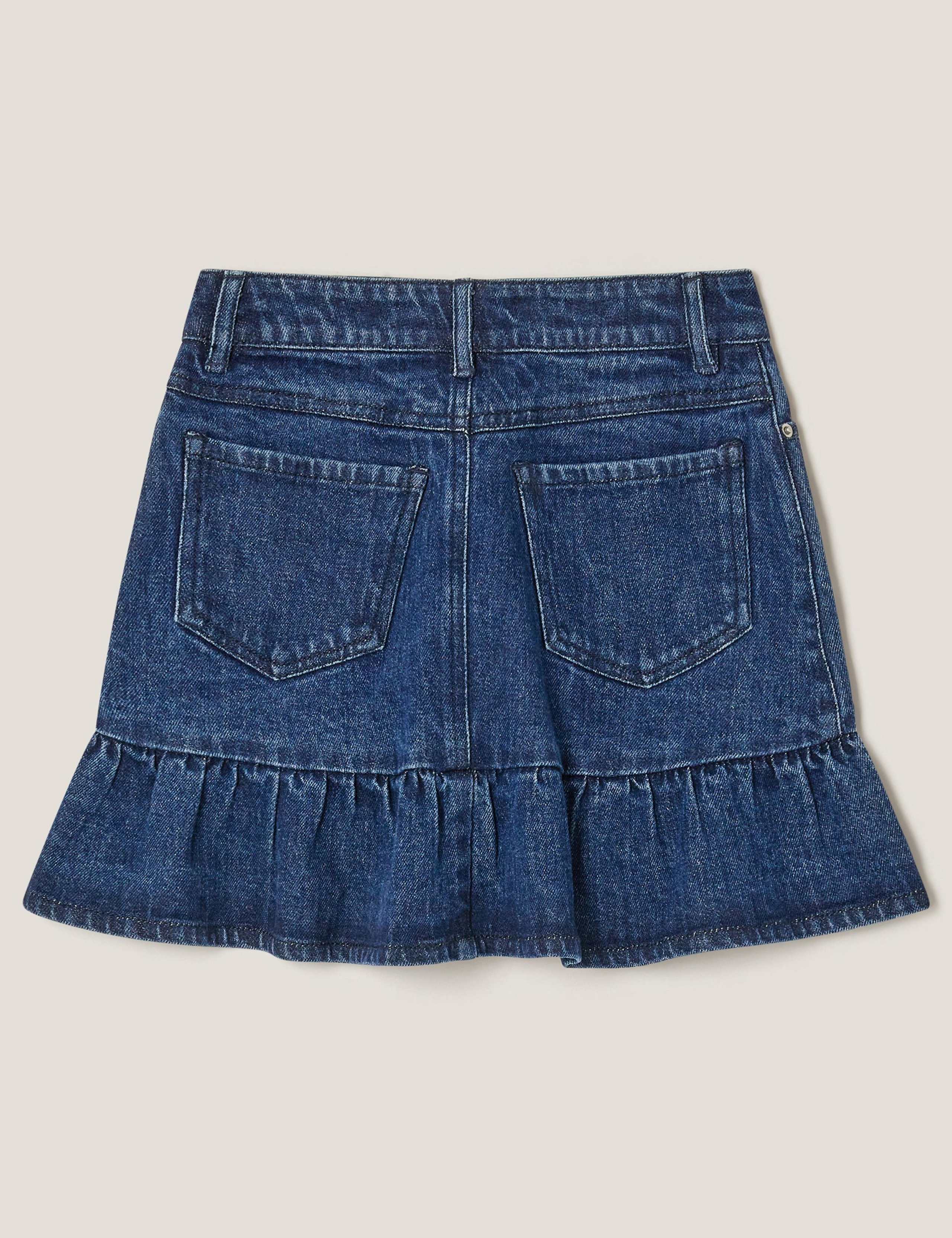 Denim Sparkly Skirt (3-13 Yrs) 2 of 3