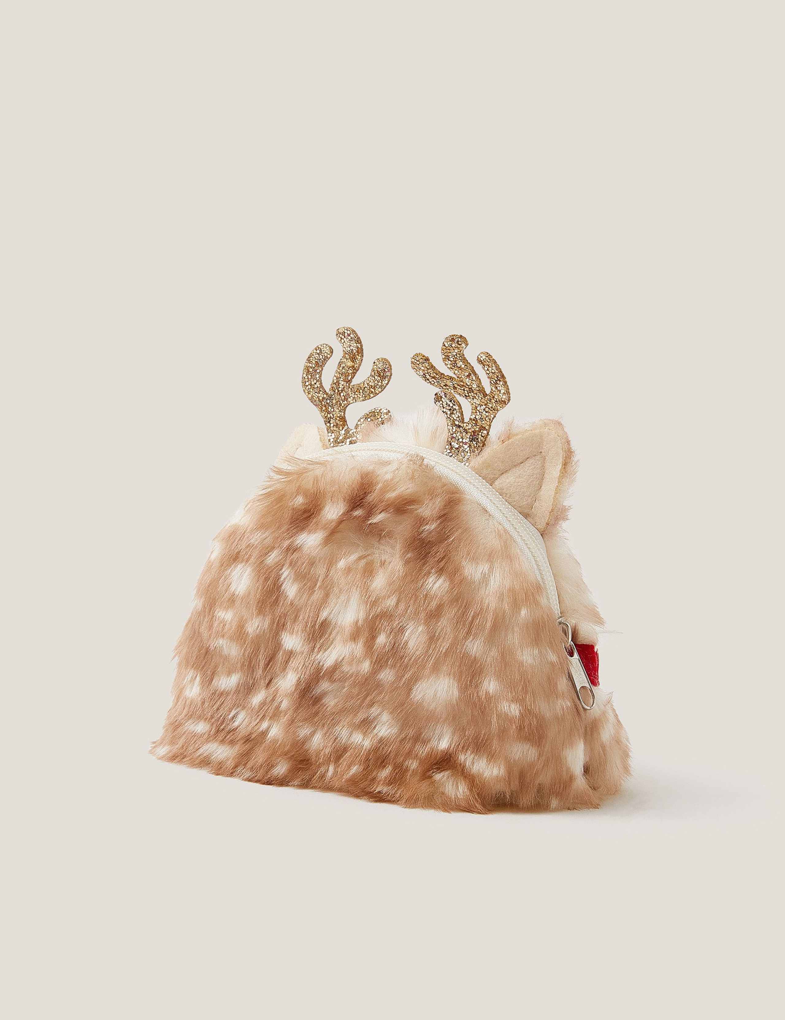 Kids' Fluffy Reindeer Bag 4 of 4