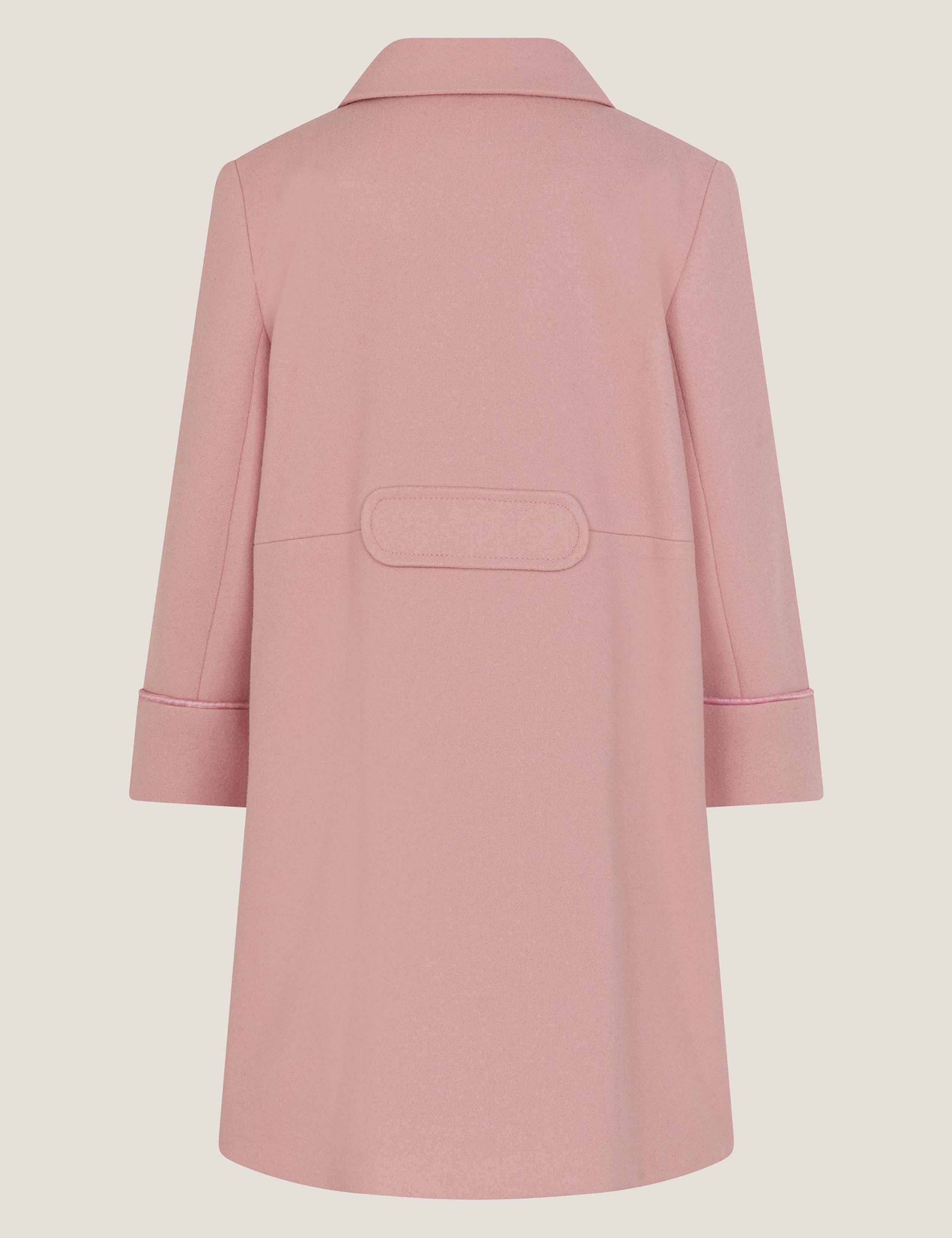 Binding Edge Crest Button Coat (3-13 Yrs) 3 of 4