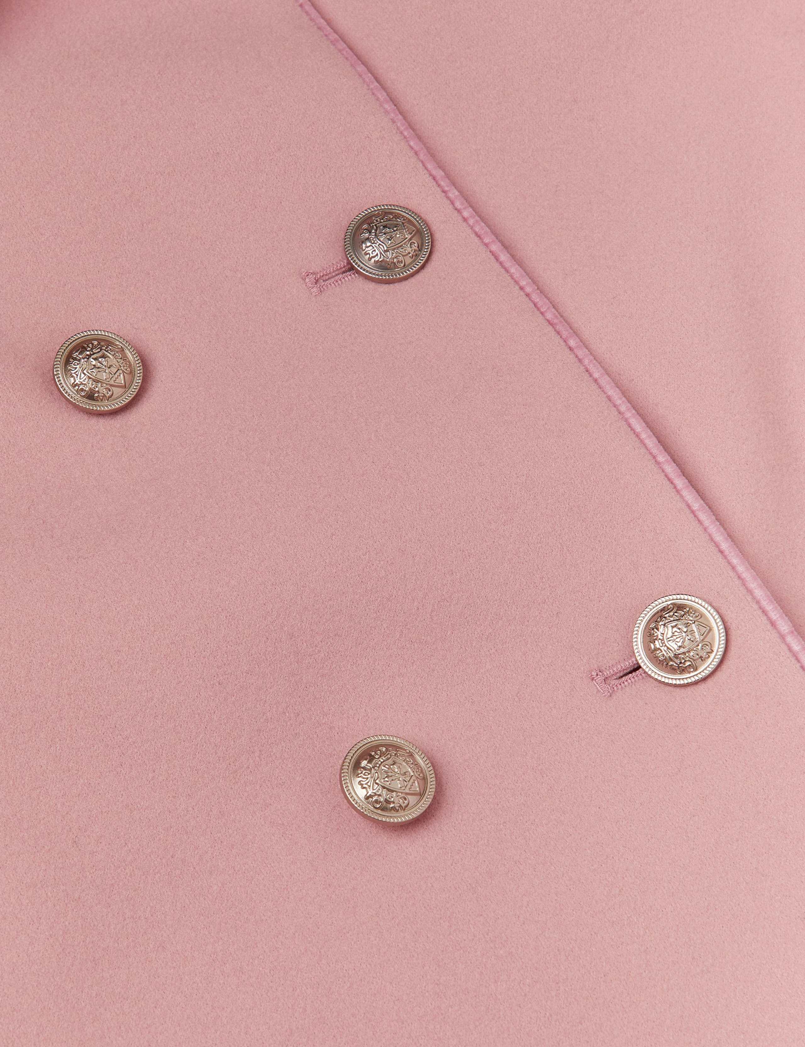 Binding Edge Crest Button Coat (3-13 Yrs) 4 of 4