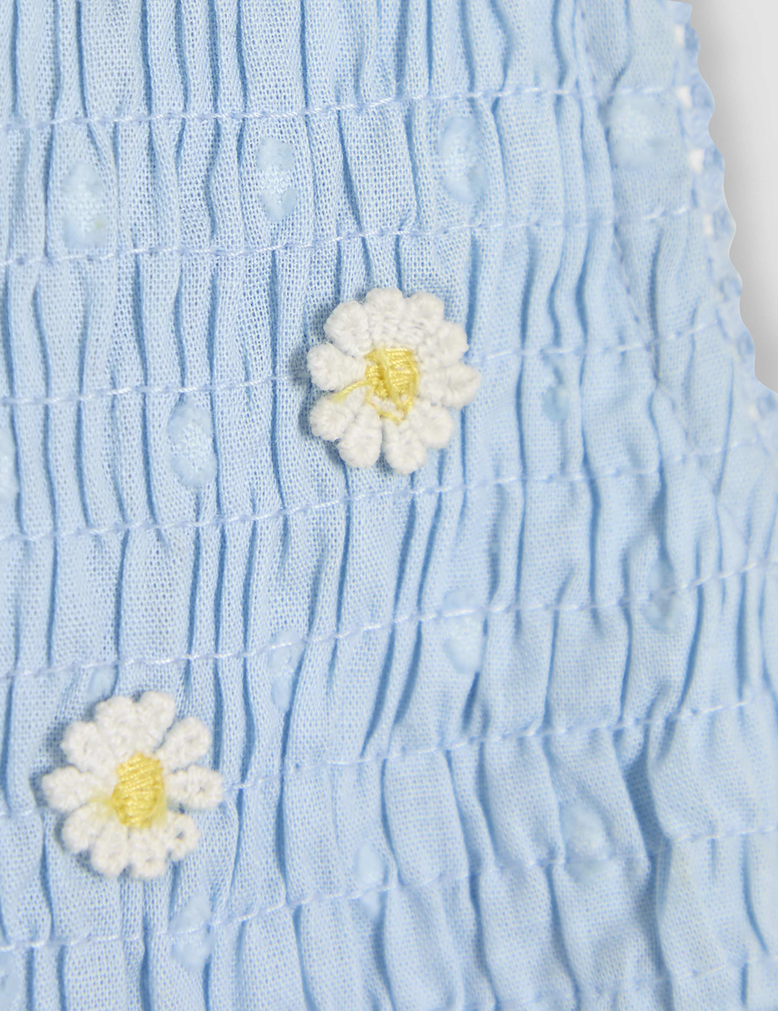 Pure Cotton Duck Dress (0-24 Mths) 3 of 3