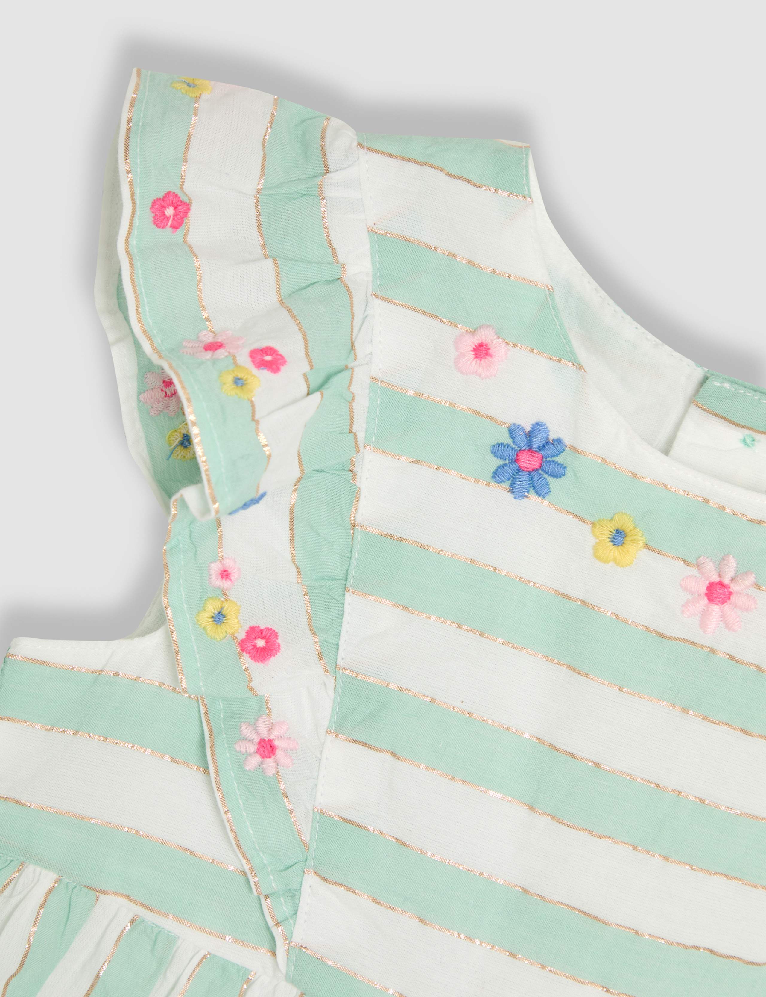 2pc Cotton Rich Floral Top & Bottom Outfit (6 Mths - 5 Yrs) 2 of 5