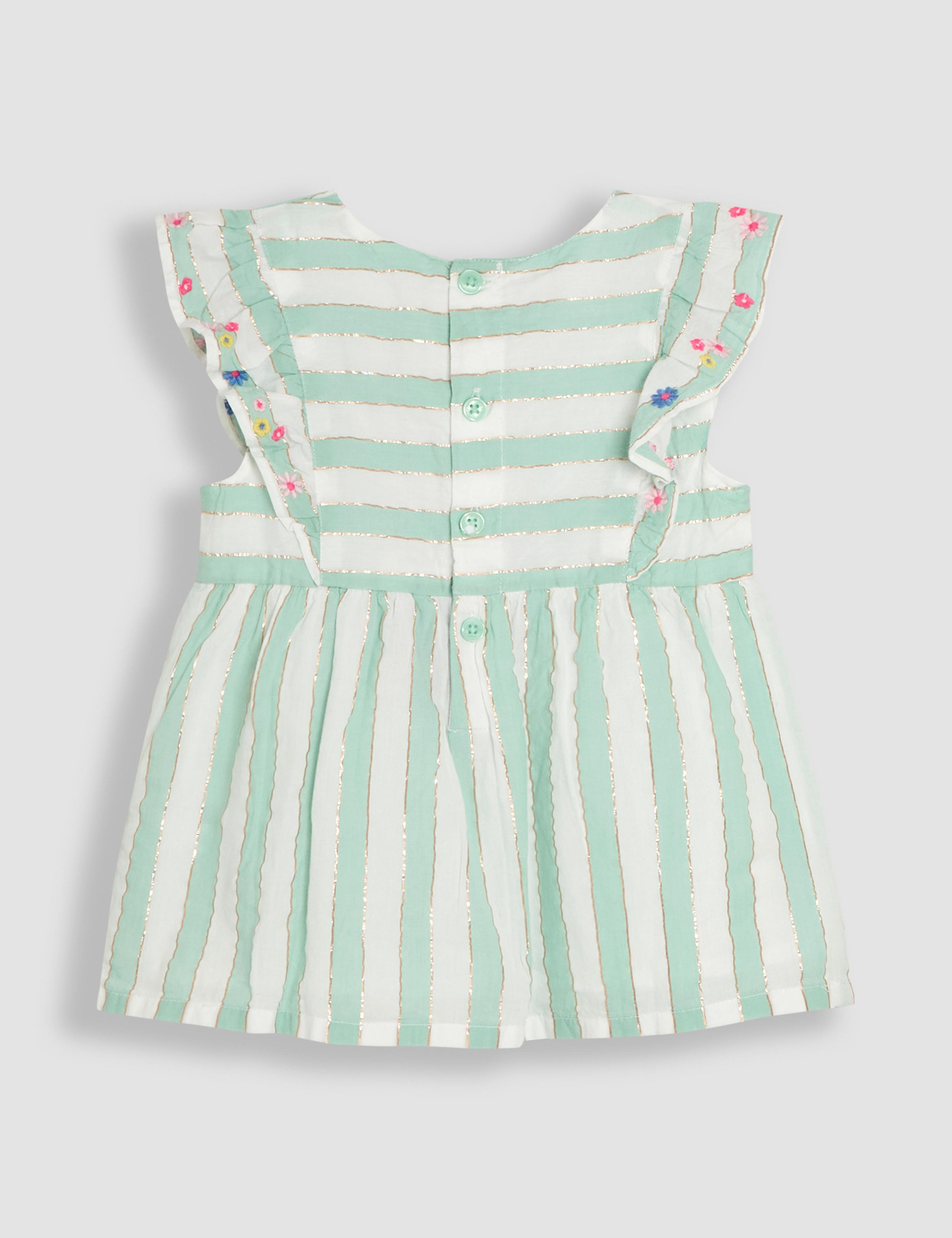 2pc Cotton Rich Floral Top & Bottom Outfit (6 Mths - 5 Yrs) 5 of 5