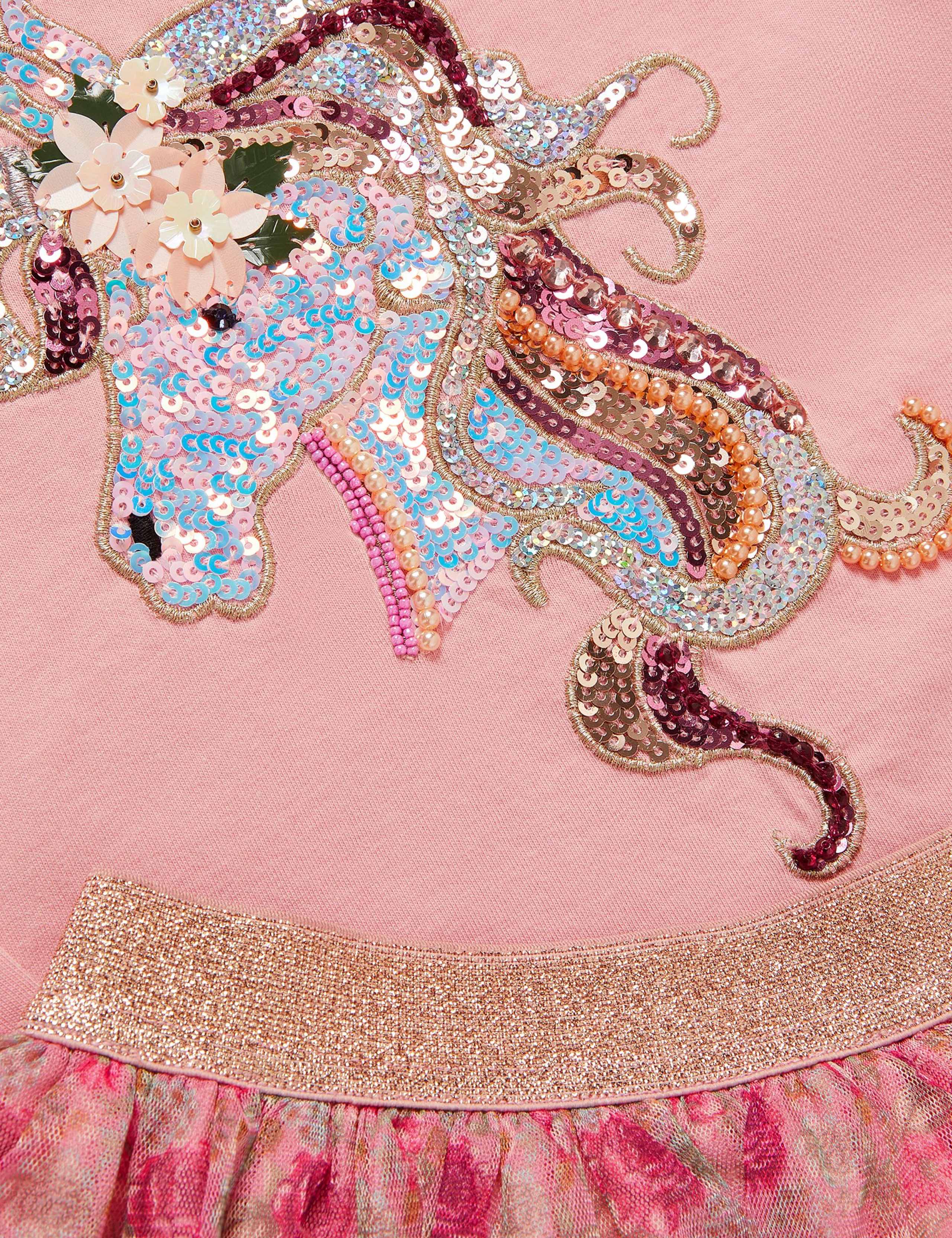 2pc Sequin Unicorn Top & Bottom Outfit (3-13 Yrs) 3 of 3