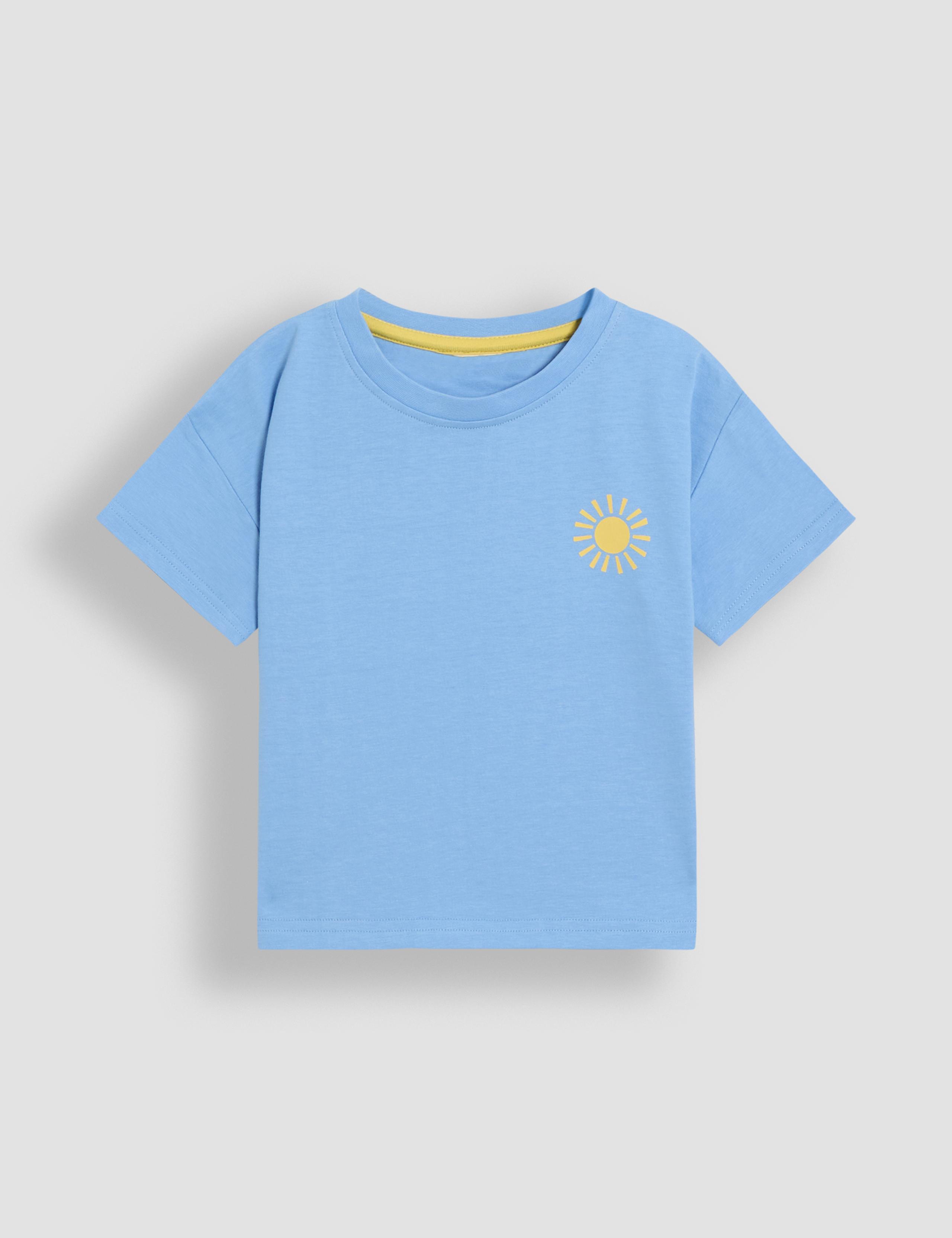 2 Pack Pure Cotton Surf & Sun T-Shirts (6 Mths - 5 Yrs) 4 of 5