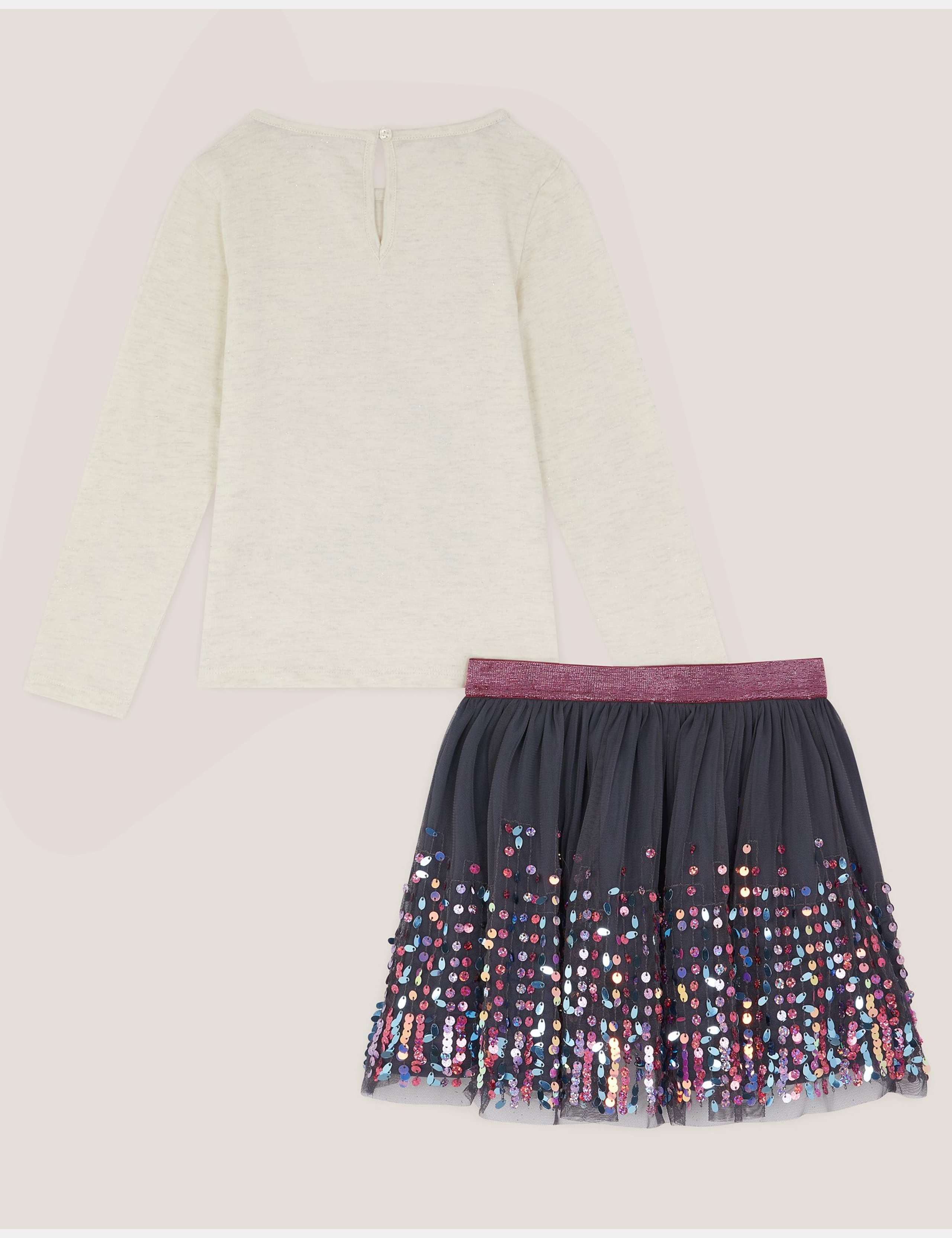 2pc Unicorn Top and Bottom Outfit (3-13 Yrs) 2 of 3