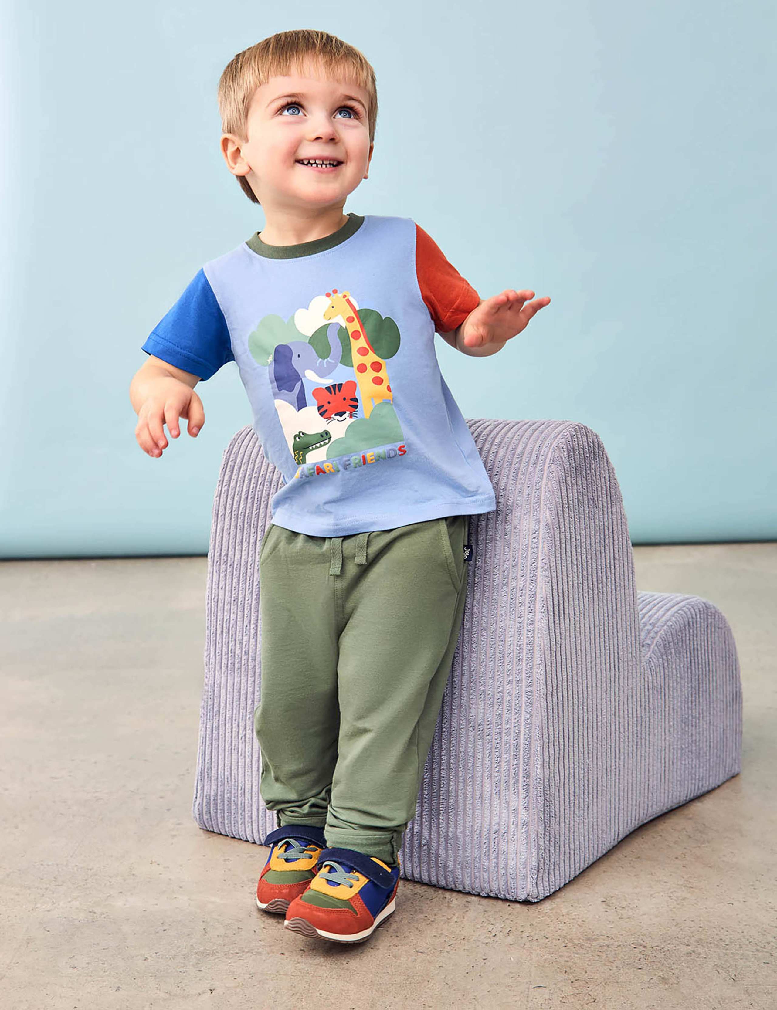 Pure Cotton Safari T-Shirt (0 Mths-4 Yrs) 2 of 5