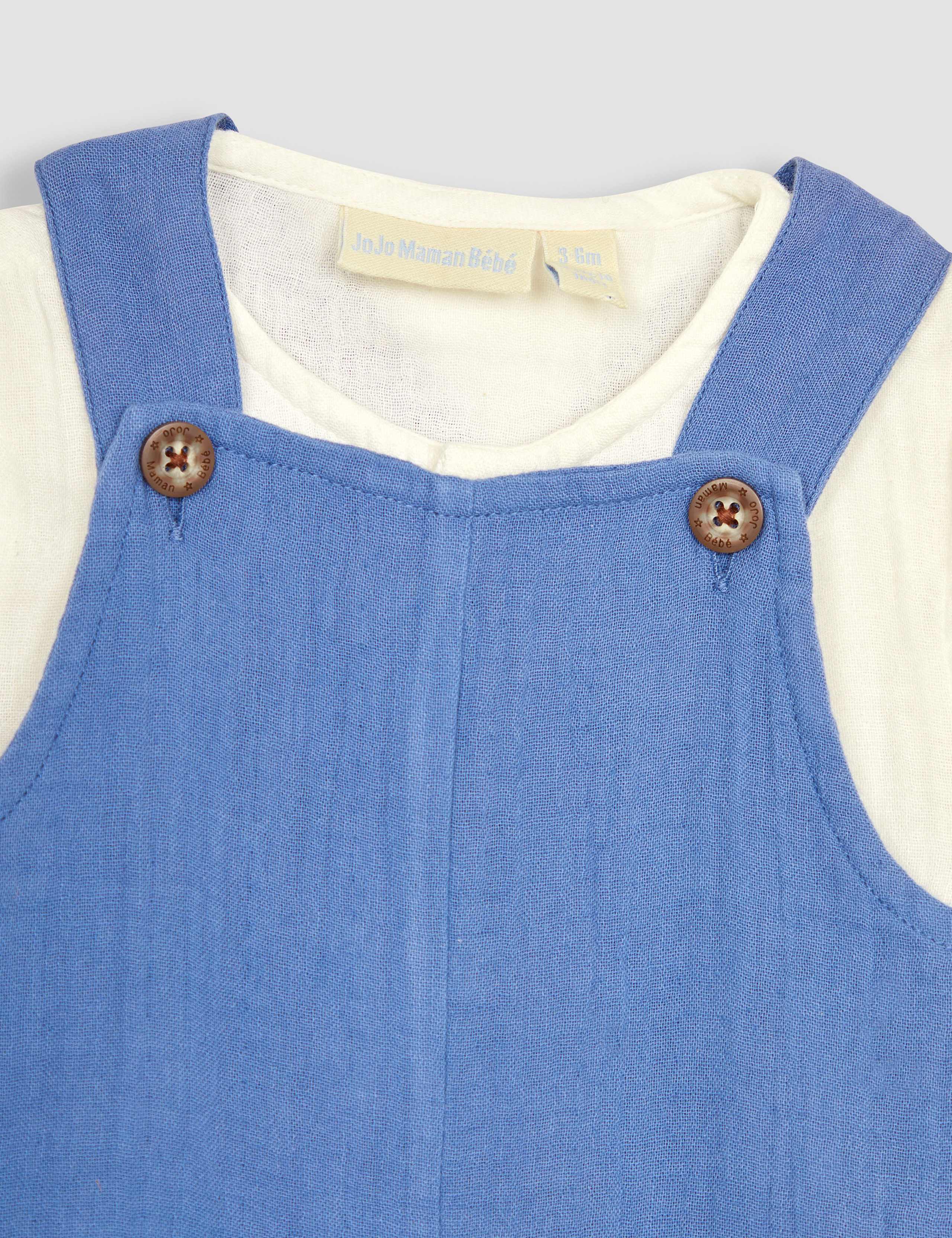 2pc Pure Cotton Outfit (3-36 Mths) 2 of 5