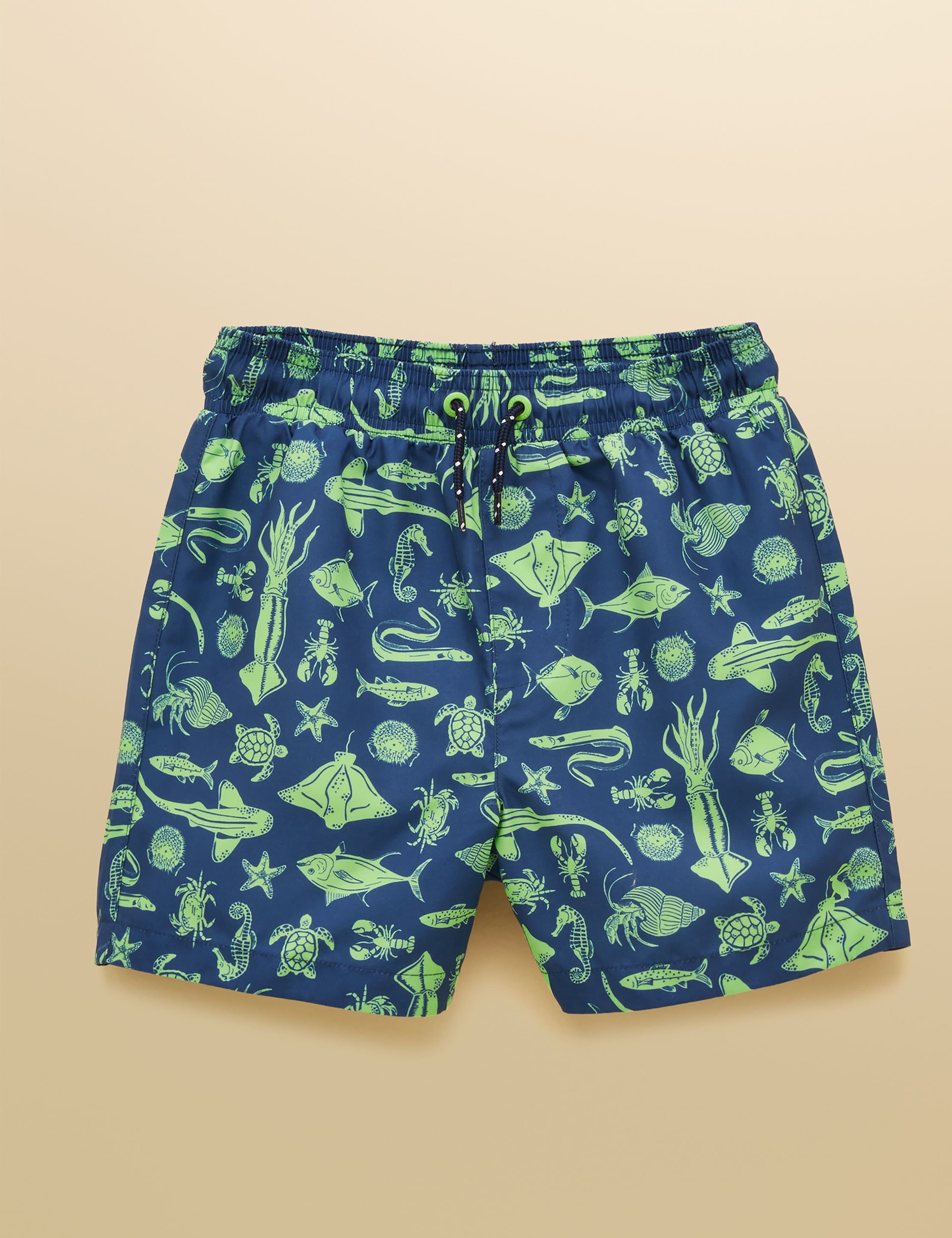 Ocean Animals Swim Shorts (1-10 Years) 1 of 4