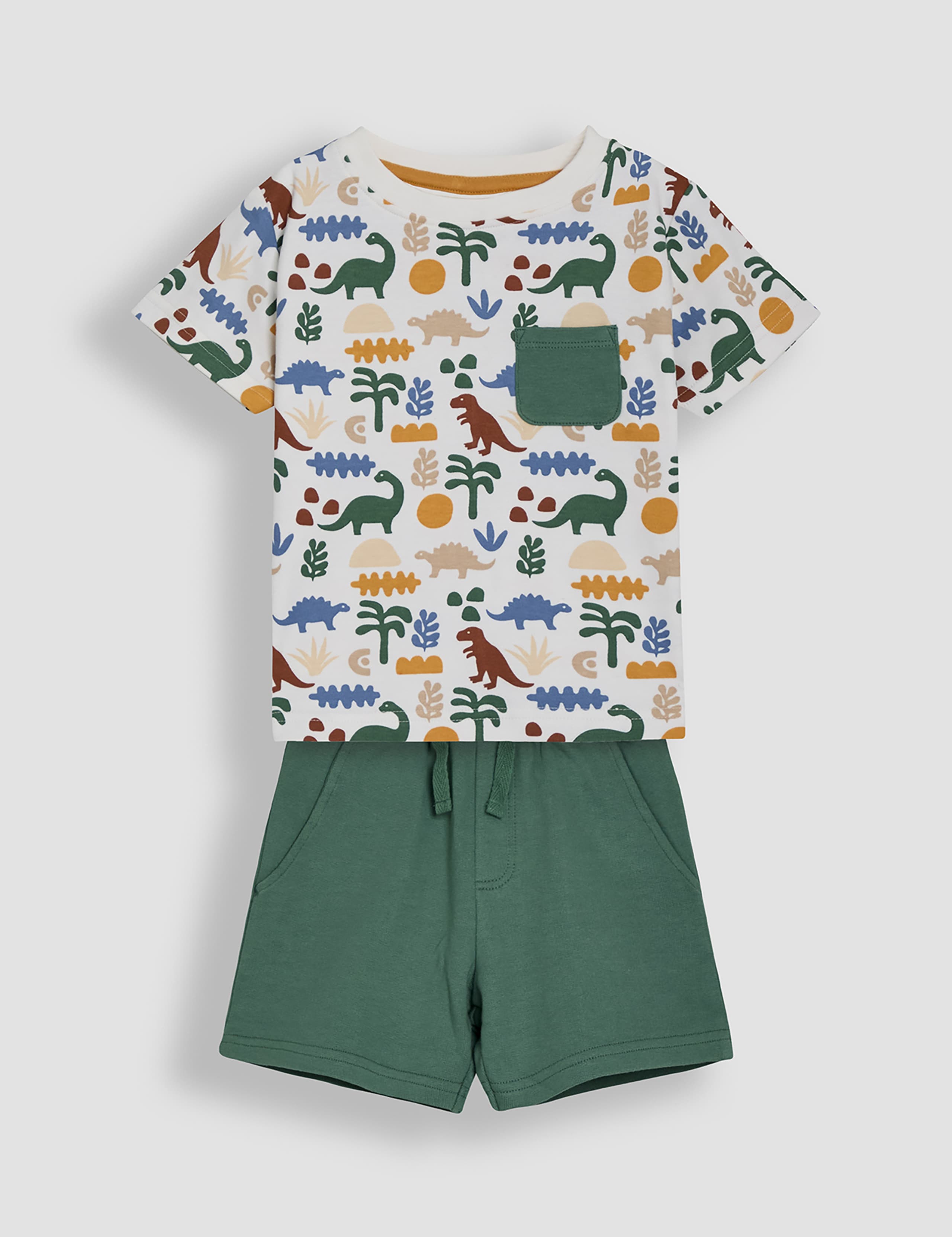 2pc Pure Cotton Dinosaur Outfit (3 Mths - 5 Yrs) 6 of 8